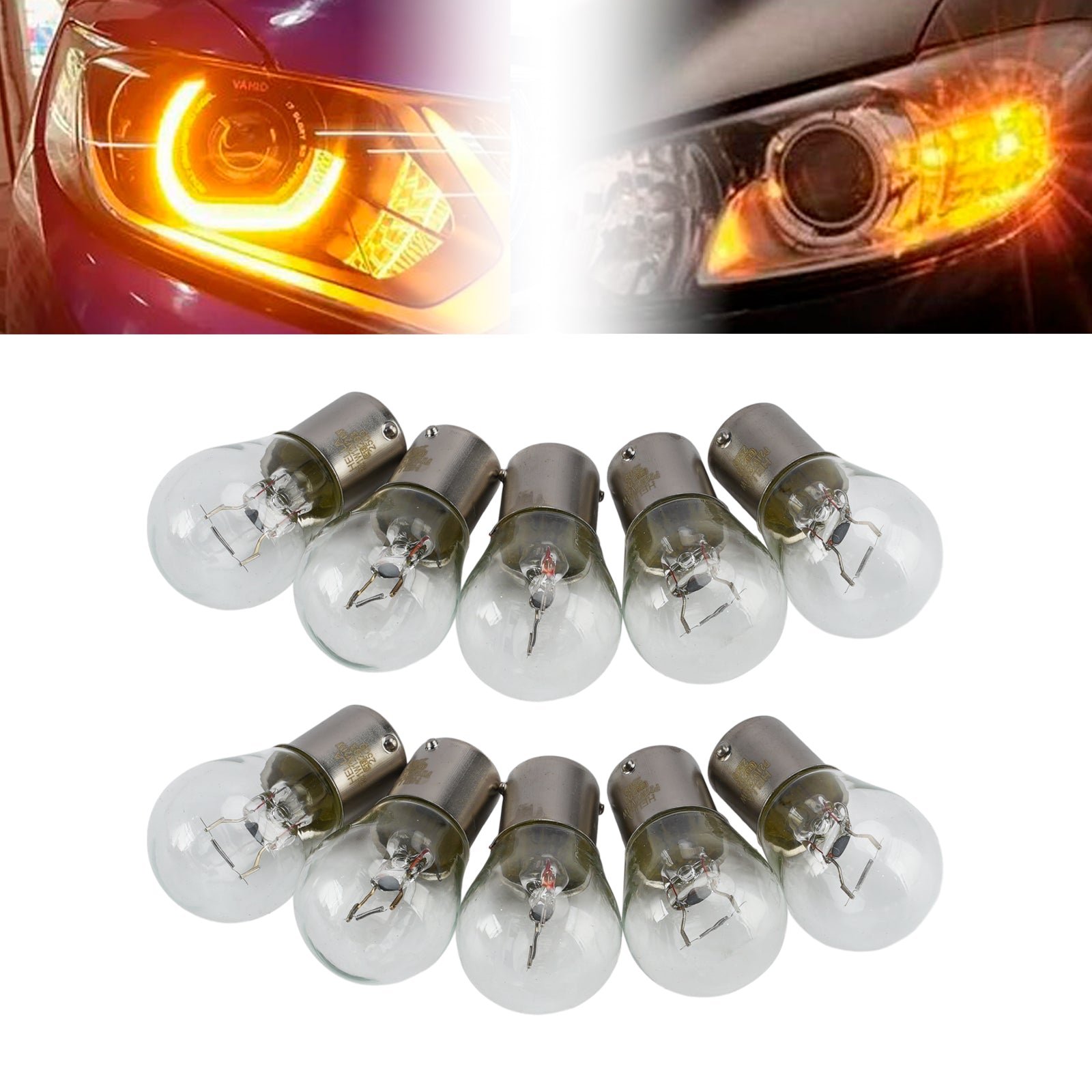 Ampoule Auxiliaire Halogène Voiture P21W 12V 21W Pour HELLA 8GA 178 560-011