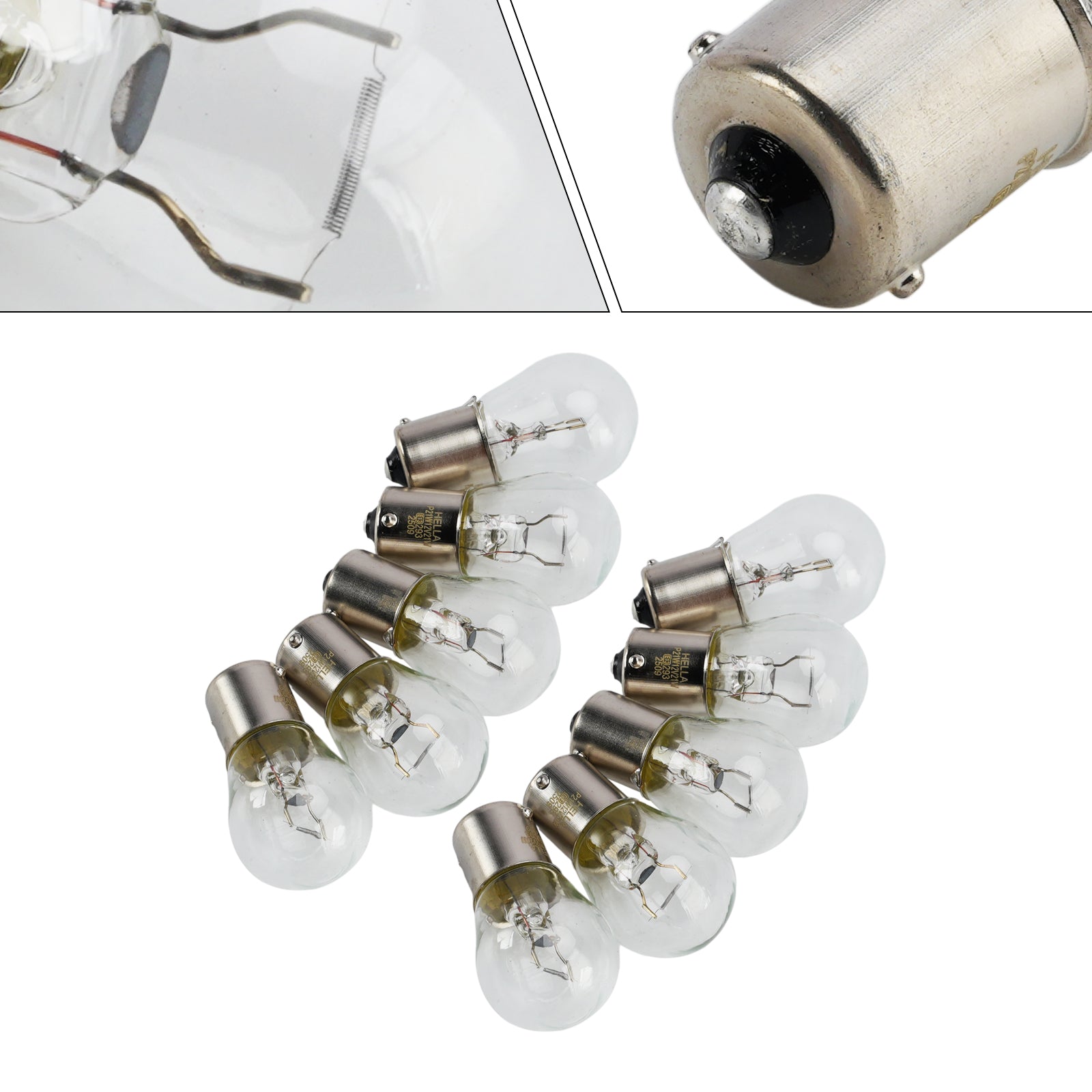 Ampoule Auxiliaire Halogène Voiture P21W 12V 21W Pour HELLA 8GA 178 560-011