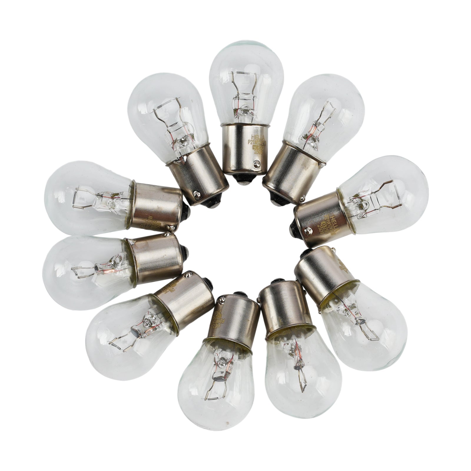 Ampoule Auxiliaire Halogène Voiture P21W 12V 21W Pour HELLA 8GA 178 560-011