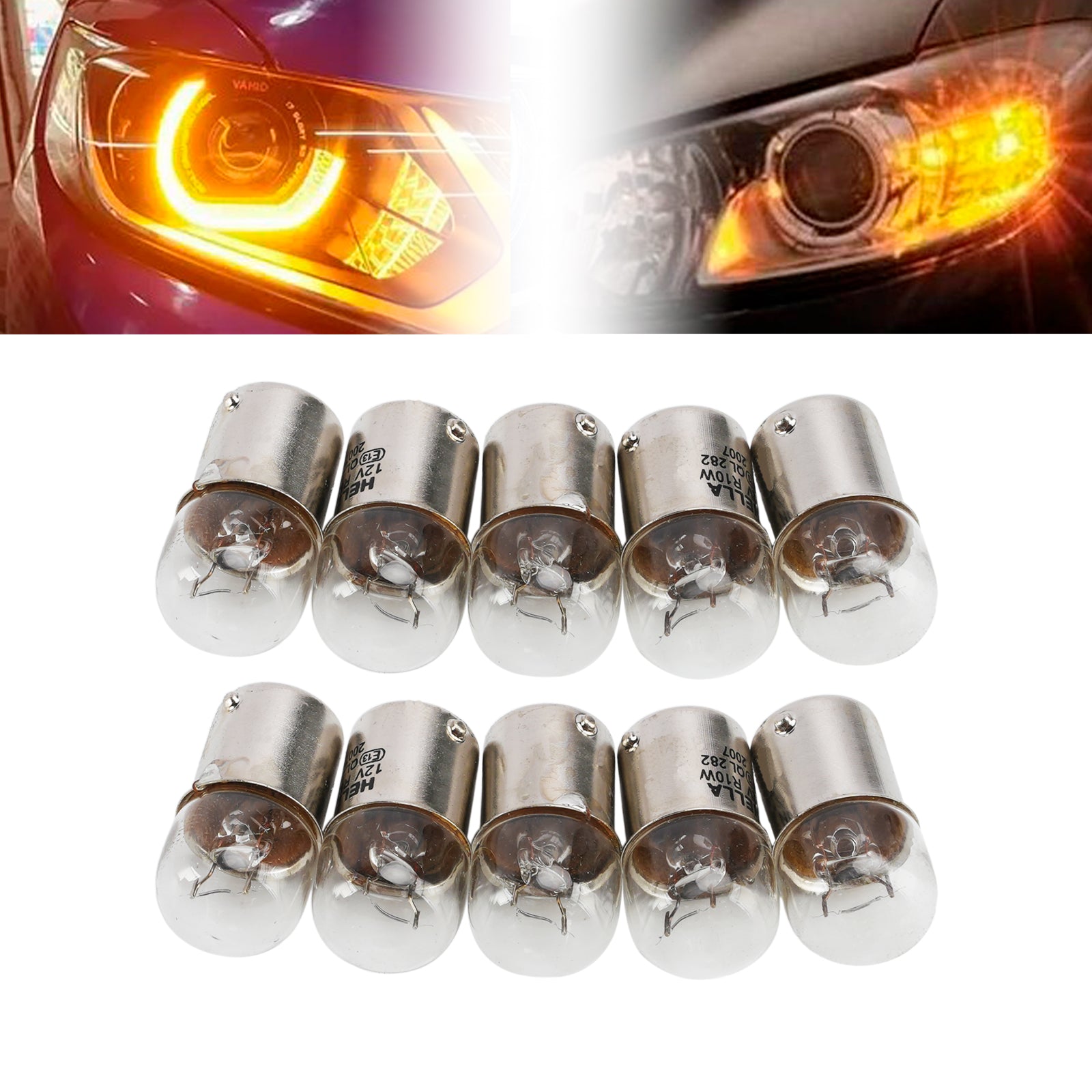 Ampoule Auxiliaire Halogène Voiture R10W 12V 10W Pour HELLA 8GA 178 560-021