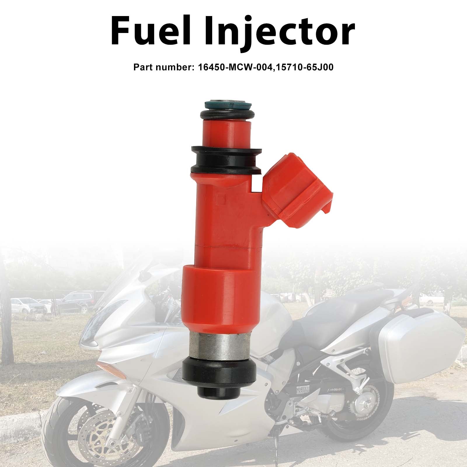 Injecteurs de carburant 15710-65J00 16450-MCW-004 pour Honda VFR800 02-09