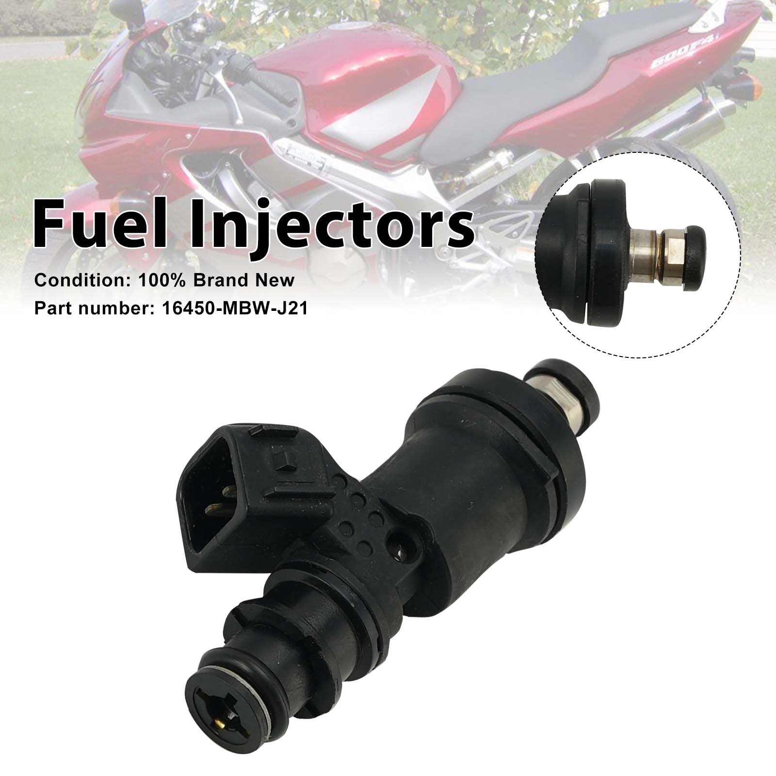 Injecteurs de carburant 16450-MBW-J21 pour Honda CBR600F4 2001-2006