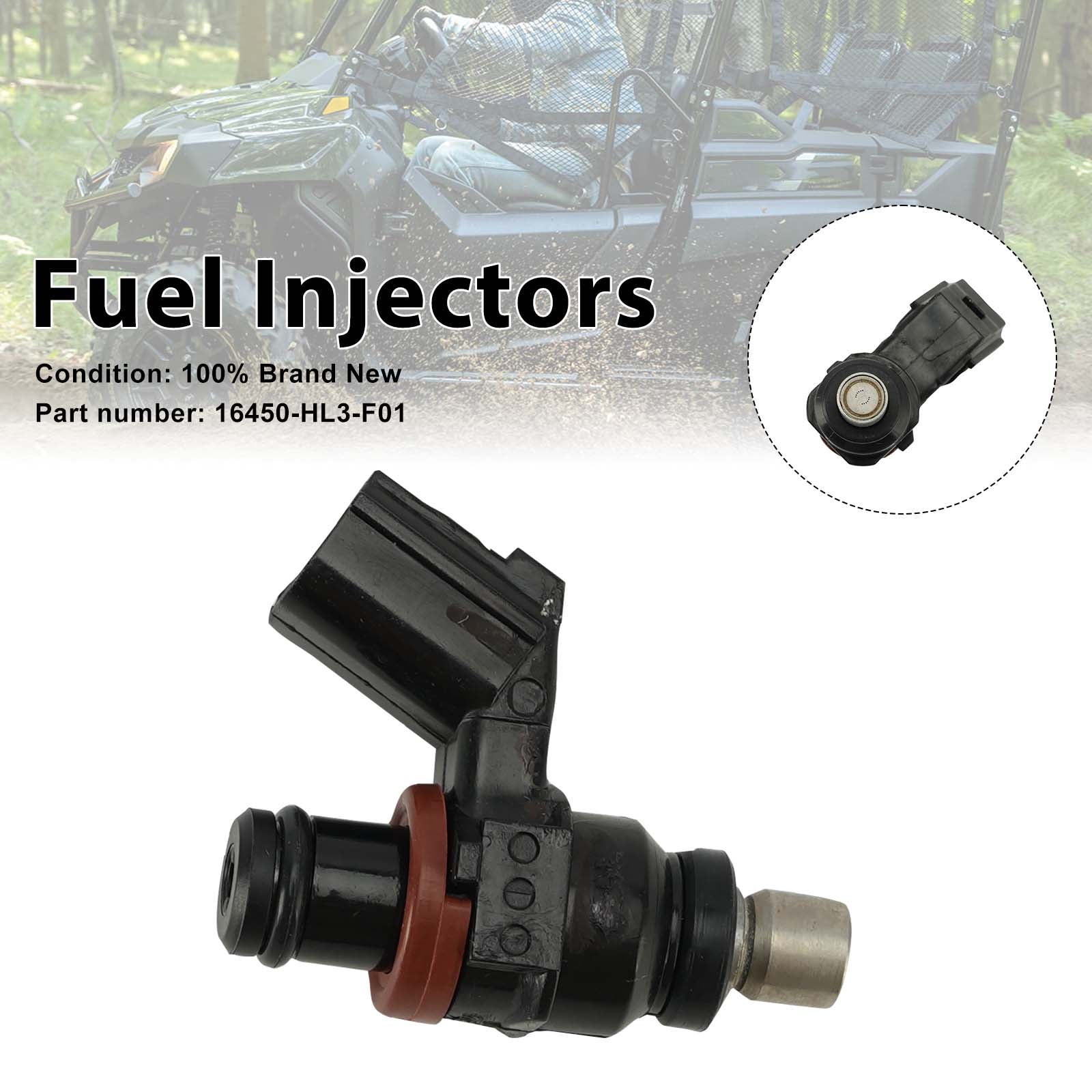 Injecteurs de carburant 16450-HL3-F01 pour Honda Pioneer 700 2018-2019