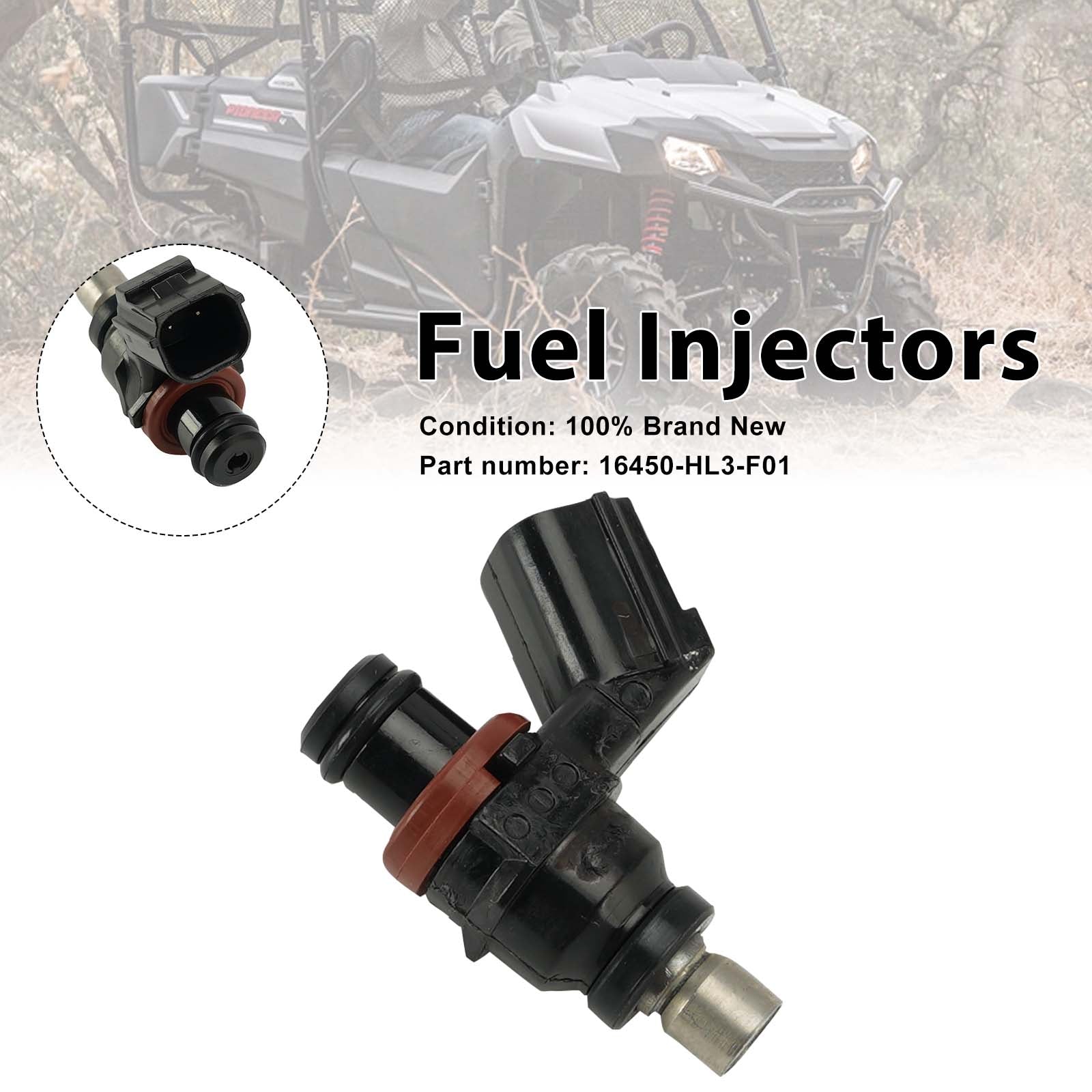 Injecteurs de carburant 16450-HL3-F01 pour Honda Pioneer 700 2018-2019