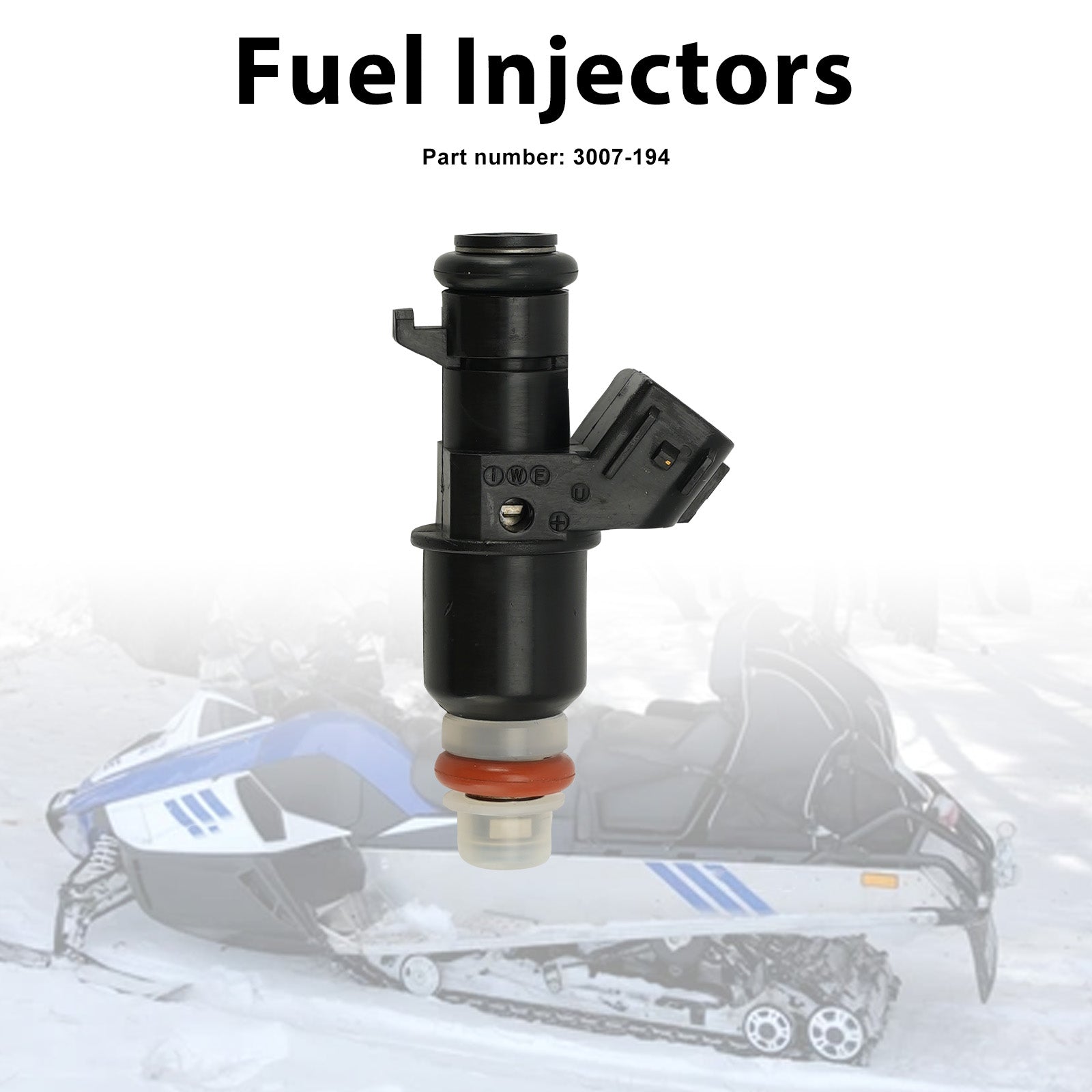 Injecteurs de carburant 3007-194 pour Arctic Cat Bearcat Z1 09-14 TZ1 08-14 ZR5000 14-17