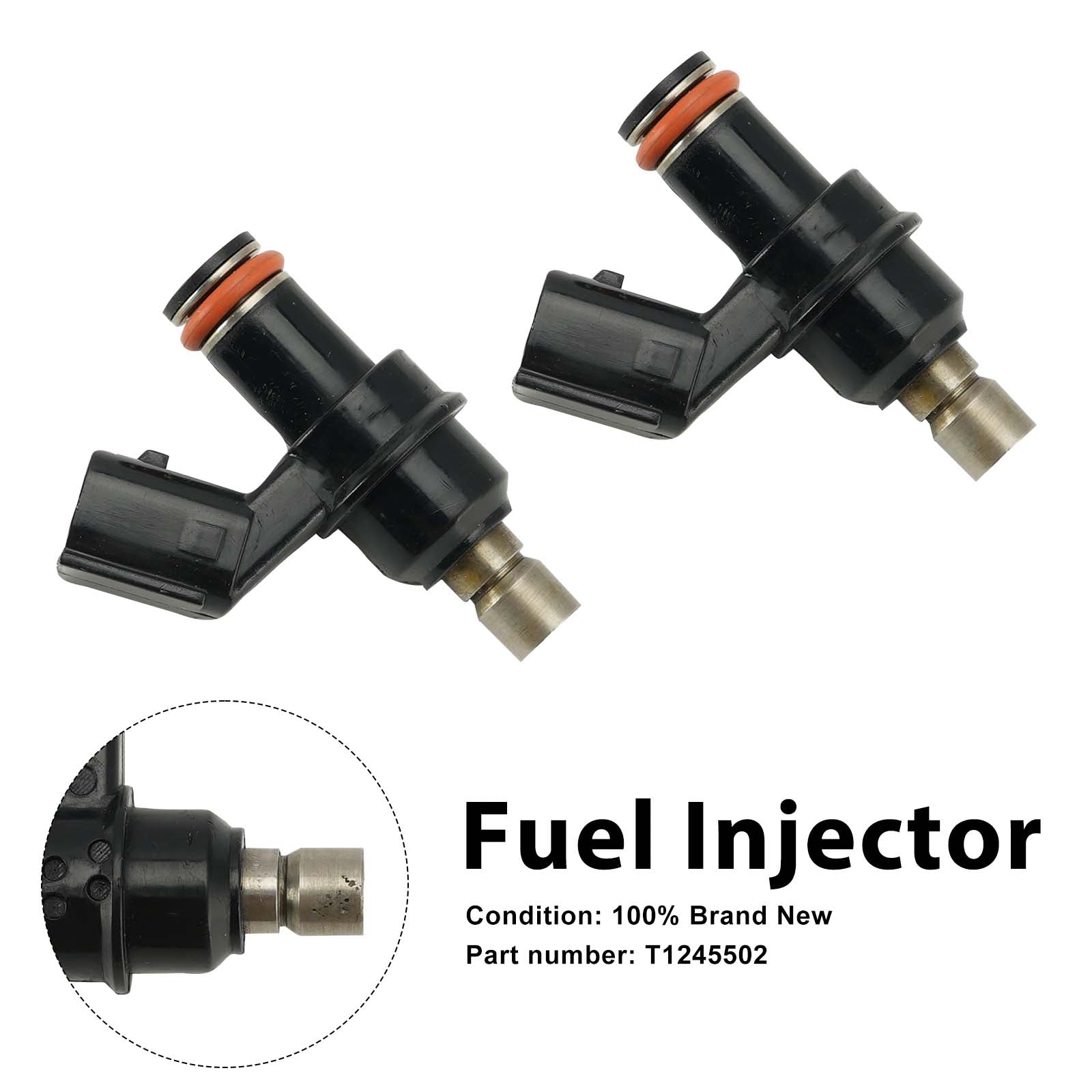 2PC Injecteurs de carburant T1245502 pour America