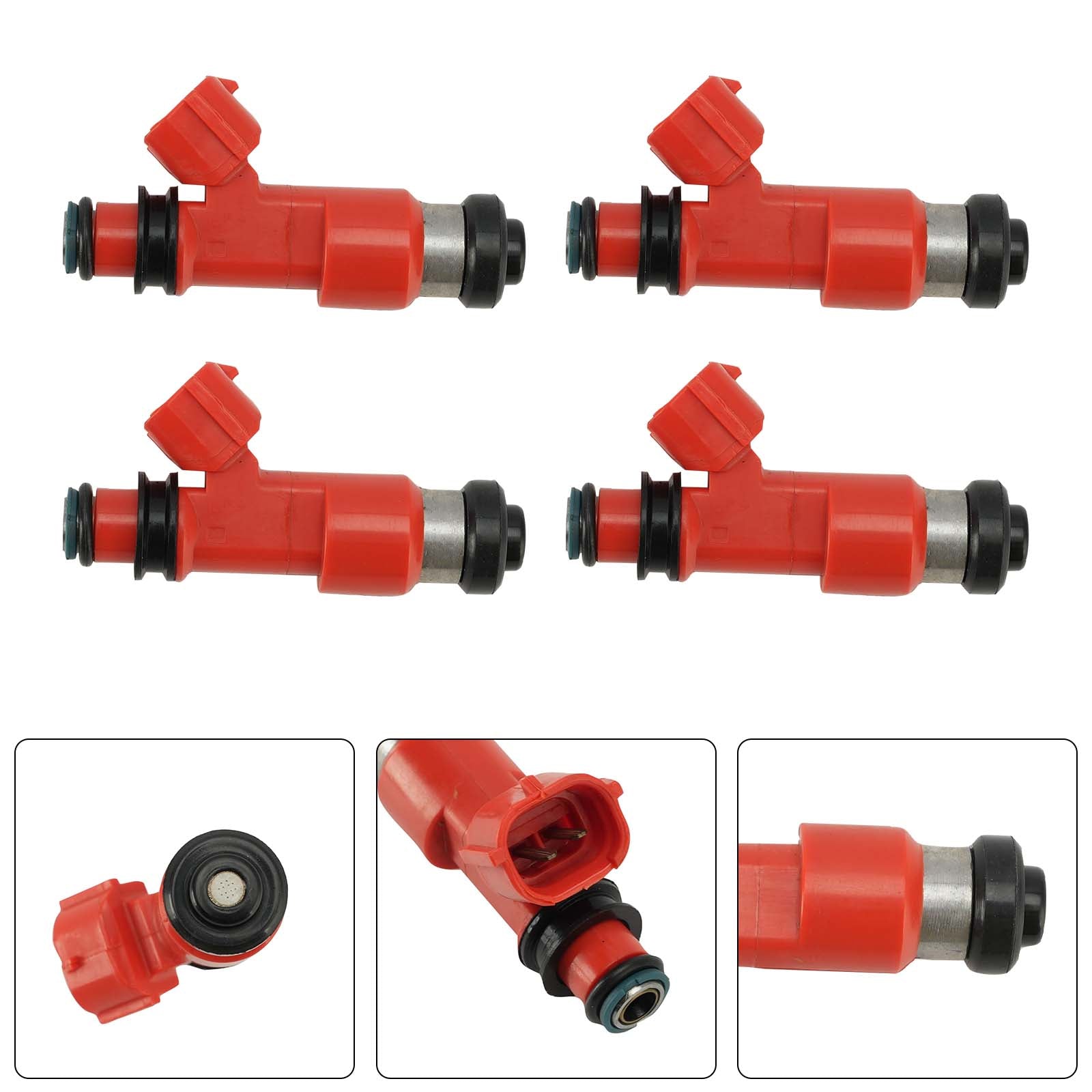 4PC Injecteurs de carburant 15710-65J00 16450-MCW-004 pour Honda VFR800 02-09