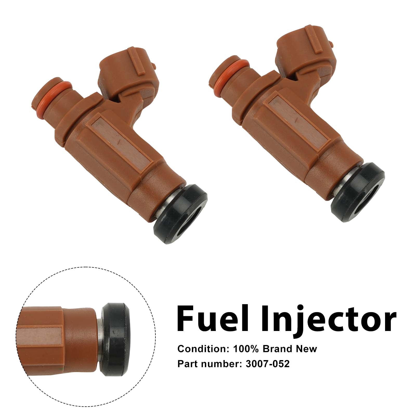 2PC Injecteurs de carburant 3007-052 pour Arctic Cat Sno Pro 500 F5 et ZR 4000 2004-2017