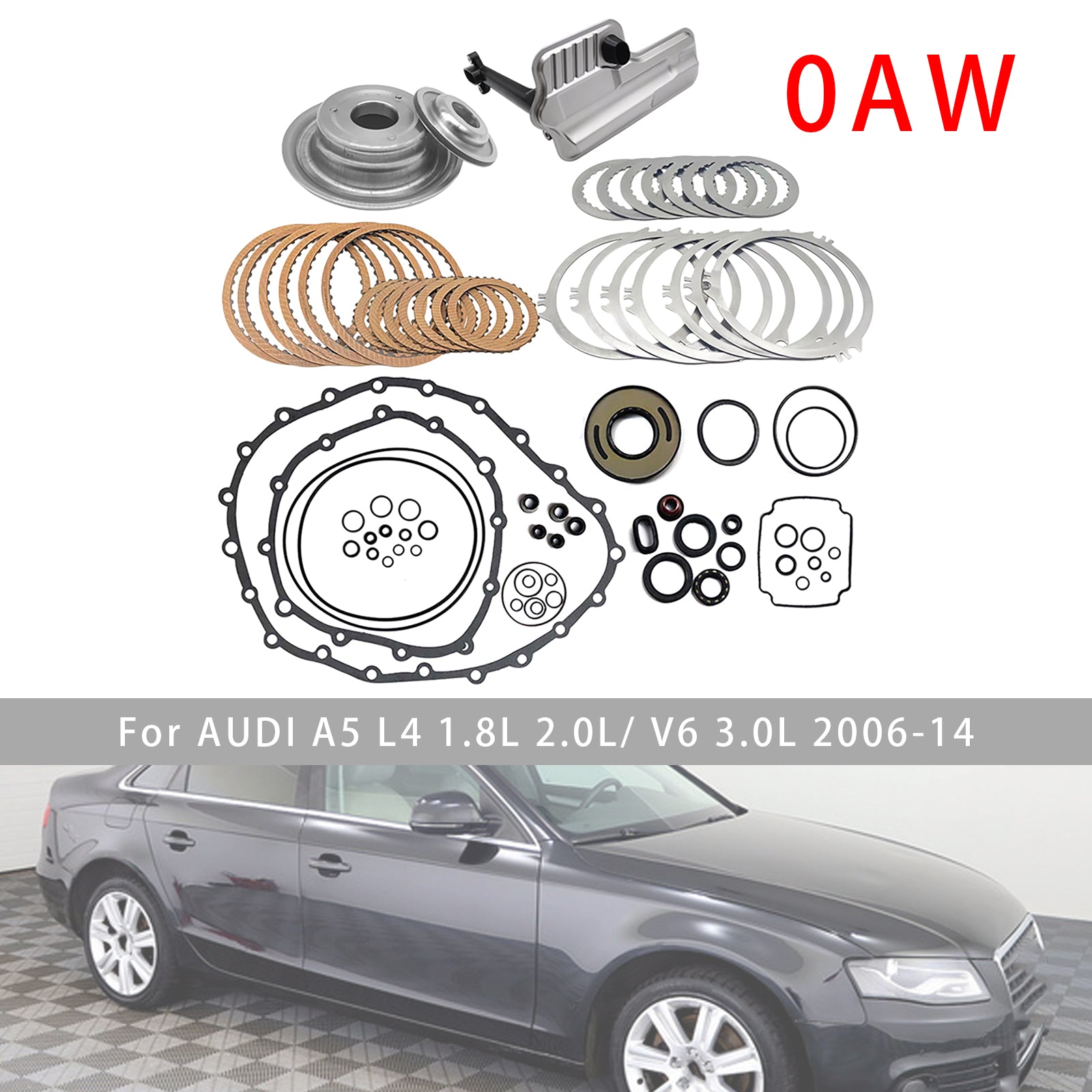 Kit Révision Complet Boîte Automatique CVT 0AW VL381 Pour Audi A4 A5 A6 A7