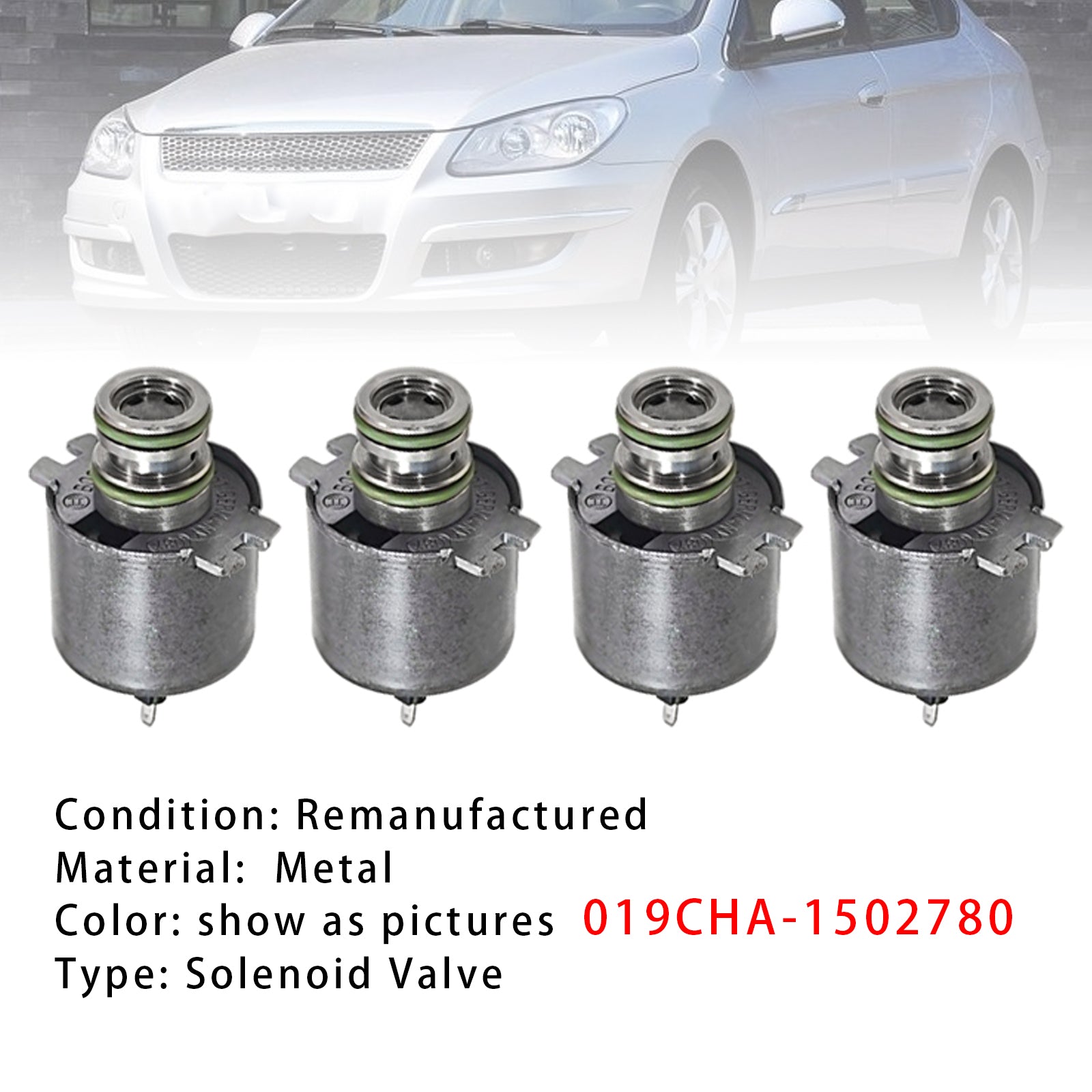 4Pièces Électrovanne De Boîte De Vitesses 019CHA-1502780 Pour Chery A3 A5 E5 G3