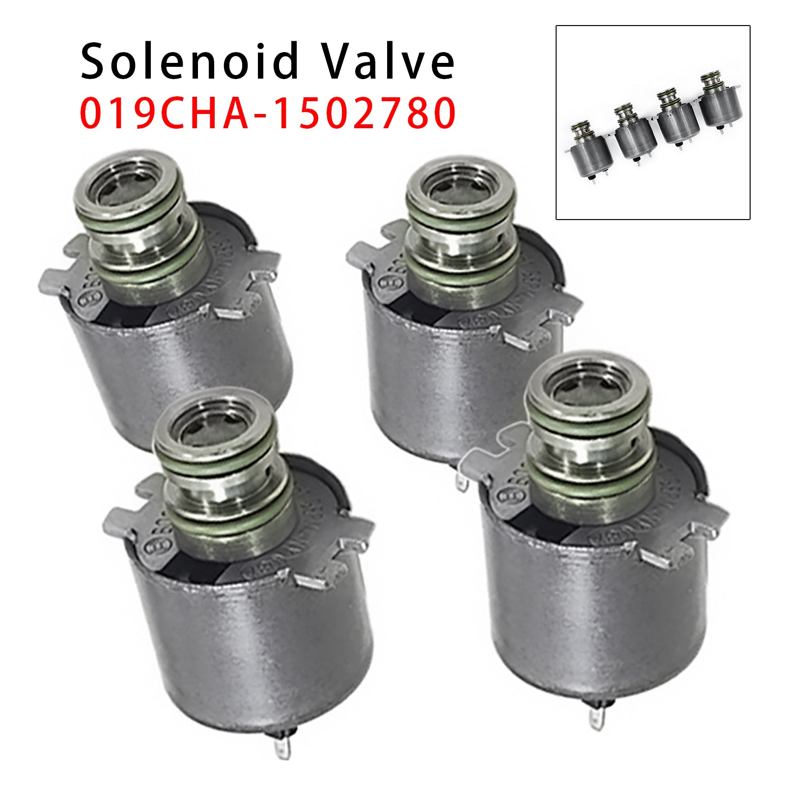 4Pièces Électrovanne De Boîte De Vitesses 019CHA-1502780 Pour Chery A3 A5 E5 G3
