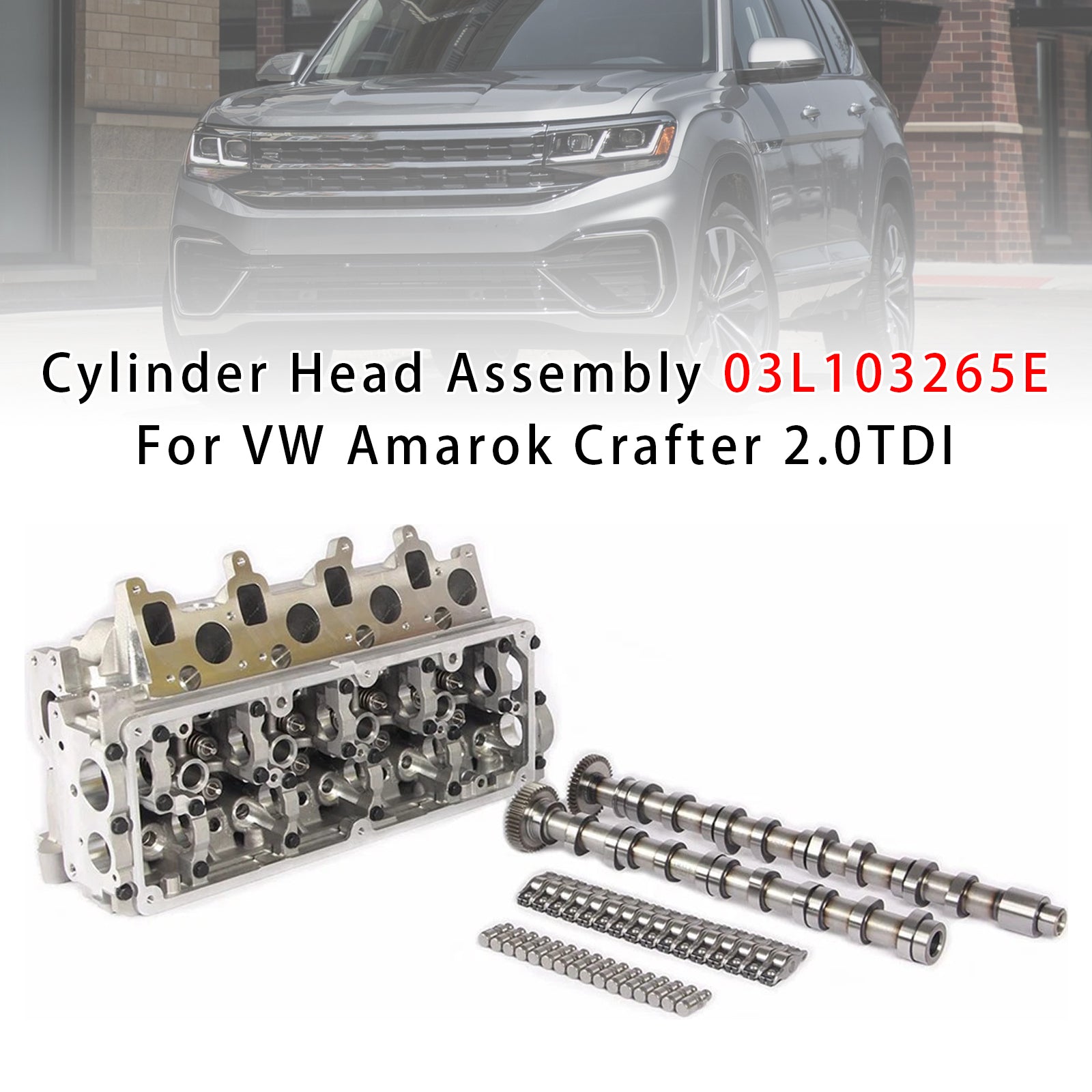 Ensemble Culasse Référence 03L103265E Pour VW Amarok Crafter 2.0TDI