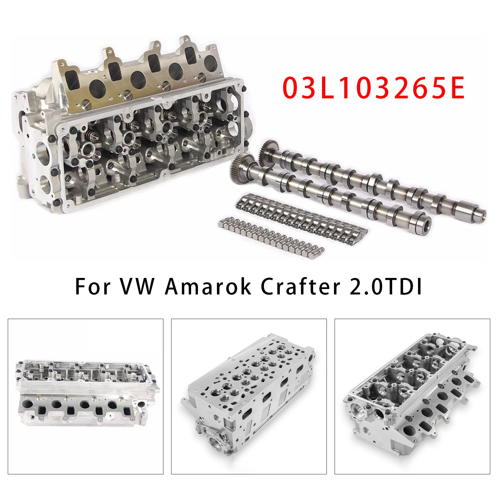 Ensemble Culasse Référence 03L103265E Pour VW Amarok Crafter 2.0TDI