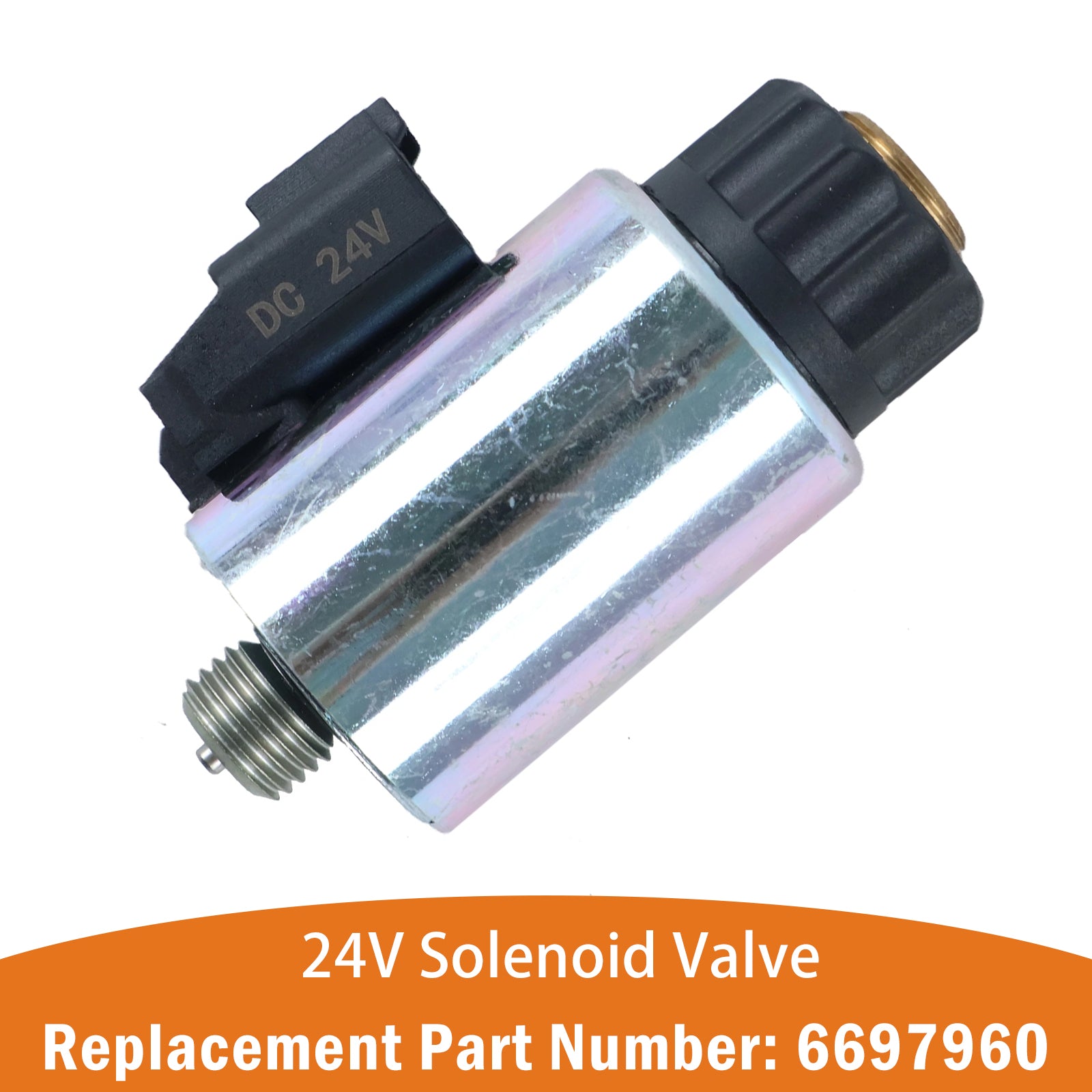 Électrovanne 6697960 24 V Pour Bobcat S175 S185 S595 S650 T110 T140 T180 T250