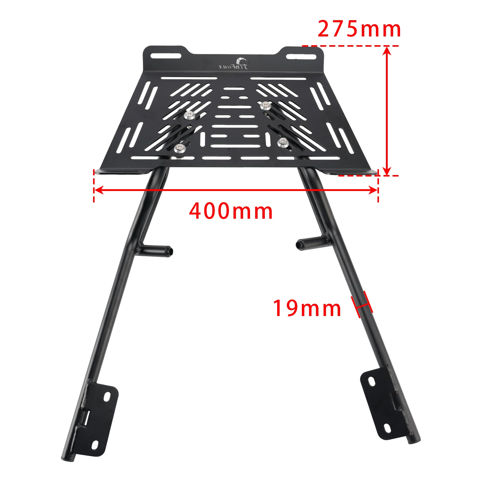 Porte-Bagages Arrière noir pour Yamaha Tracer 700 / GT 16-20 Tracer 7 / GT 21-24