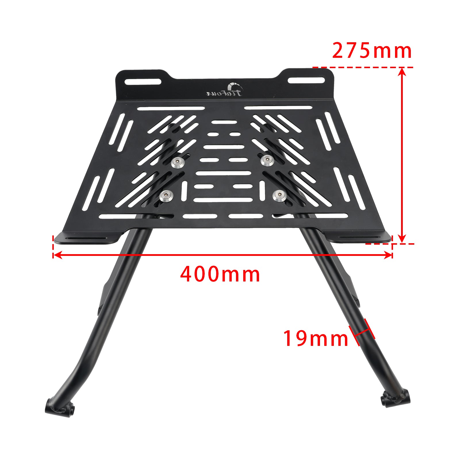 Porte-Bagages Arrière noir pour Aprilia Tuareg 660 2022 2023 2024 2025