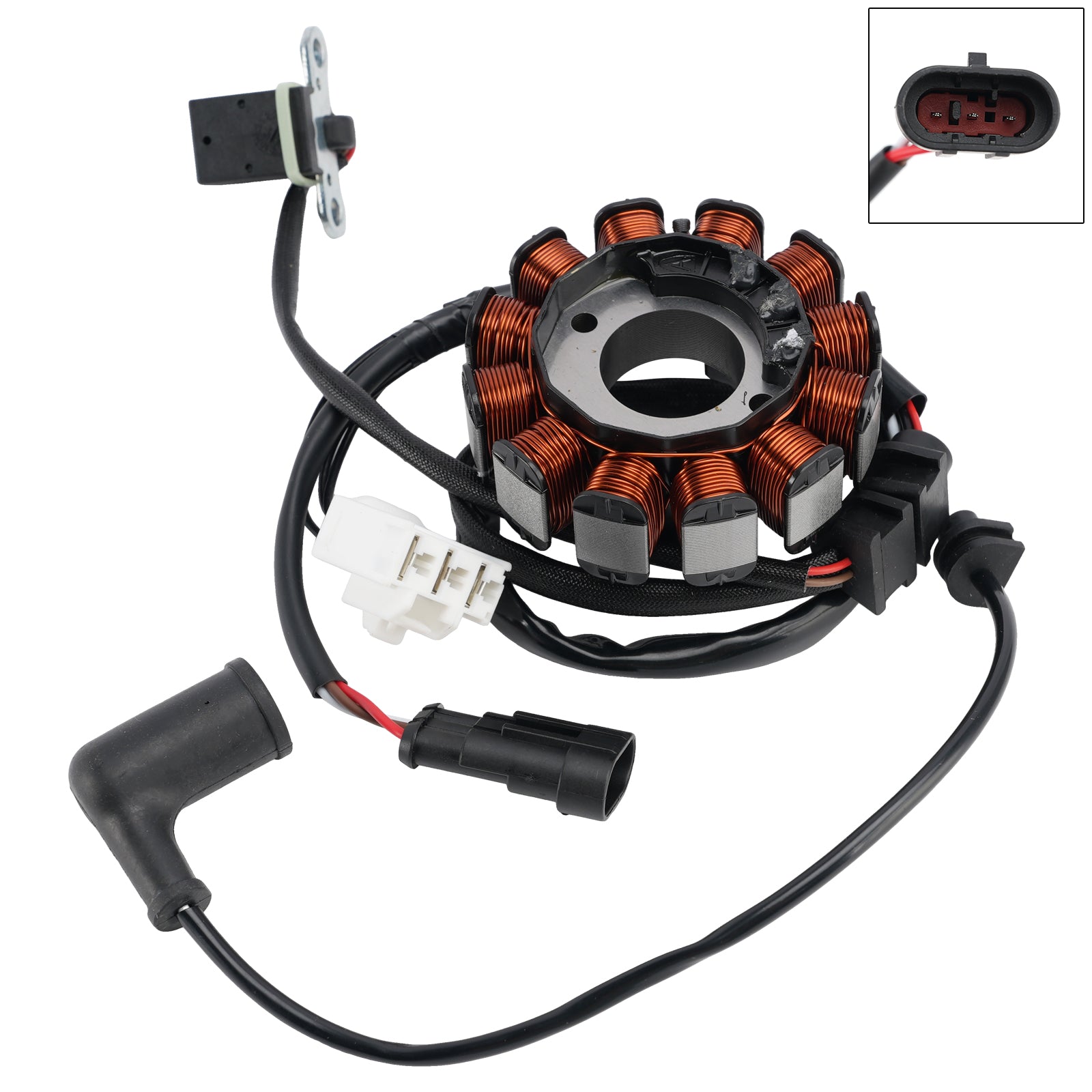 Alternateur Stator pour Piaggio Liberty Fly 125 150 Vespa LX 125 150 S 4T 3V