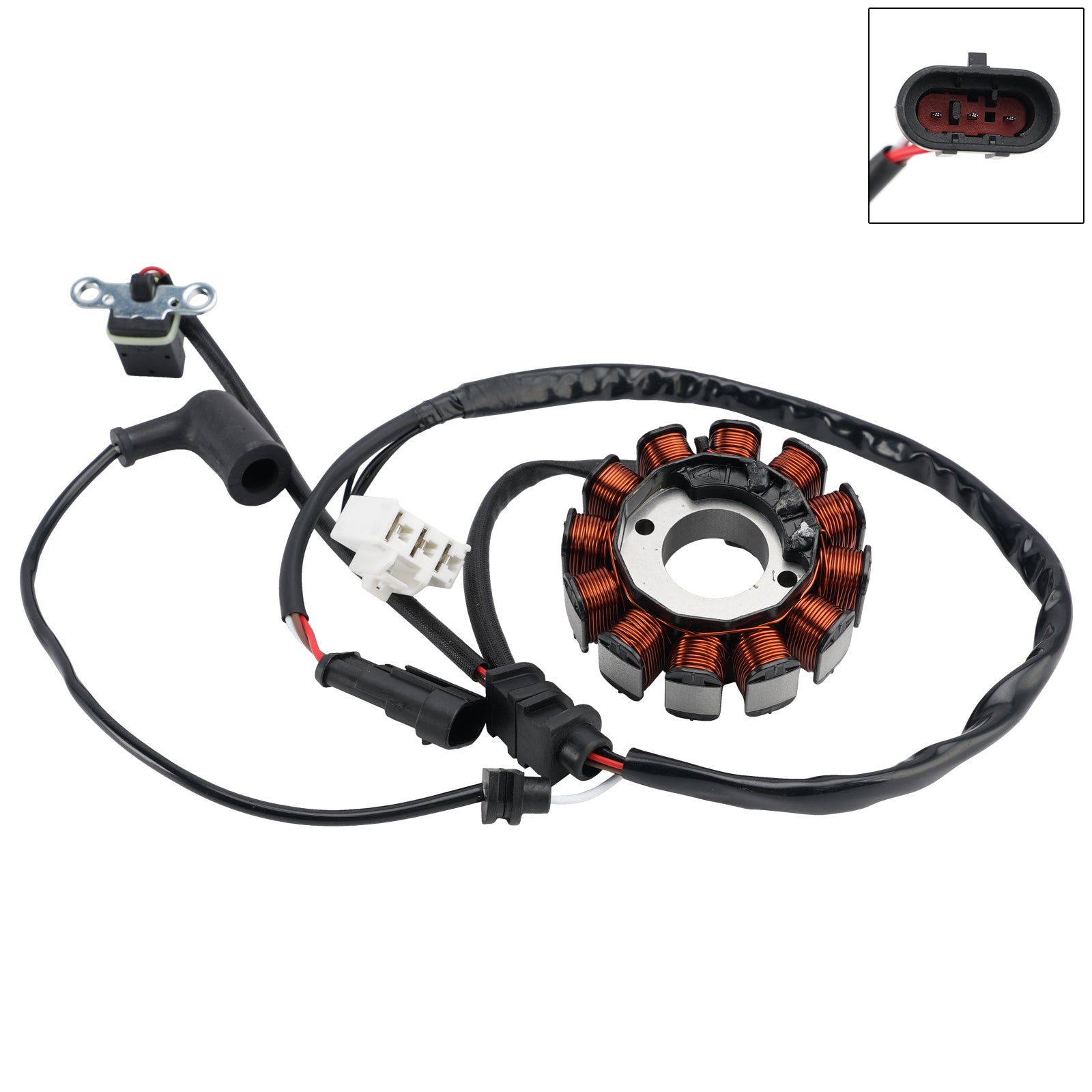 Alternateur Stator pour Piaggio Liberty Fly 125 150 Vespa LX 125 150 S 4T 3V