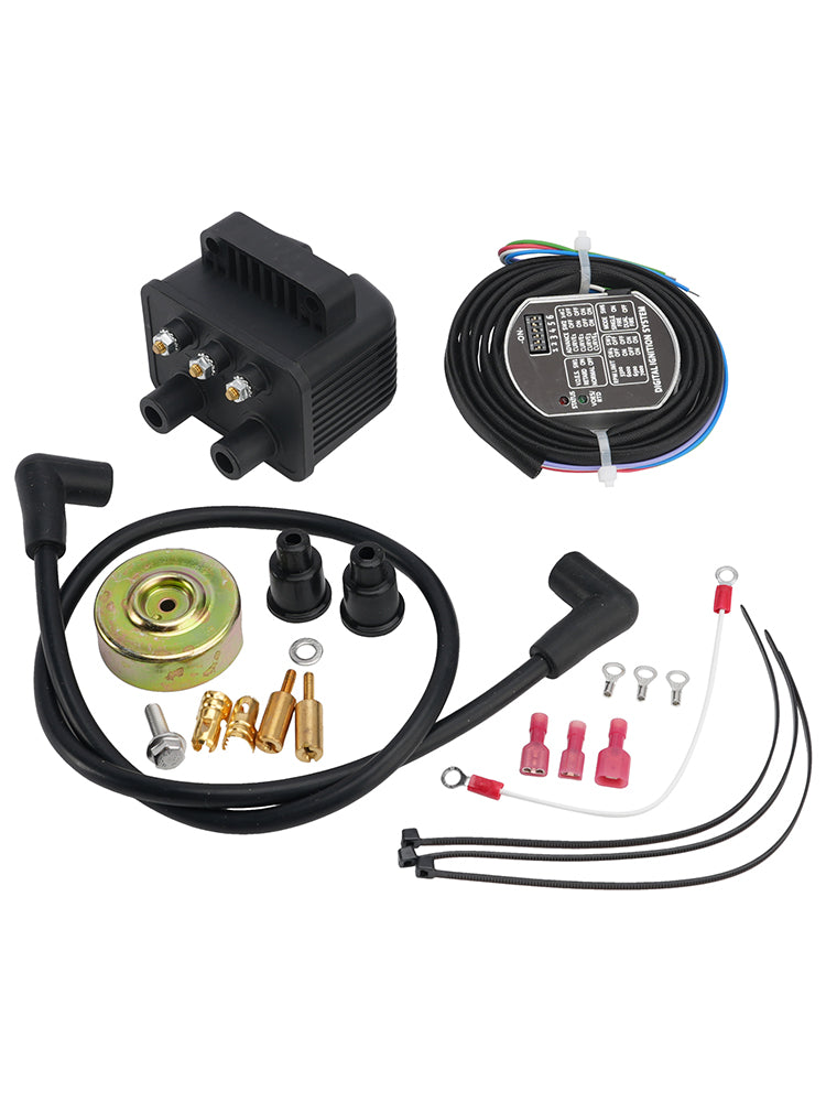 Kit bobine d'allumage single fire pour Shovelhead EVO Sportster XL 1970-2003