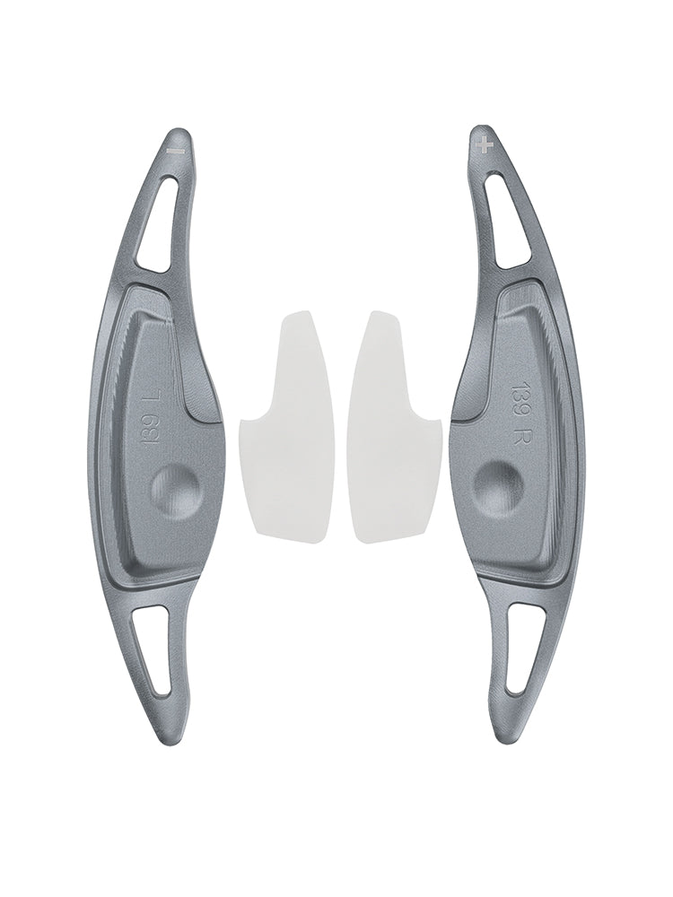 Palettes De Changement De Vitesse Pour Genesis G80 Sport 17-20 Aluminium Gris