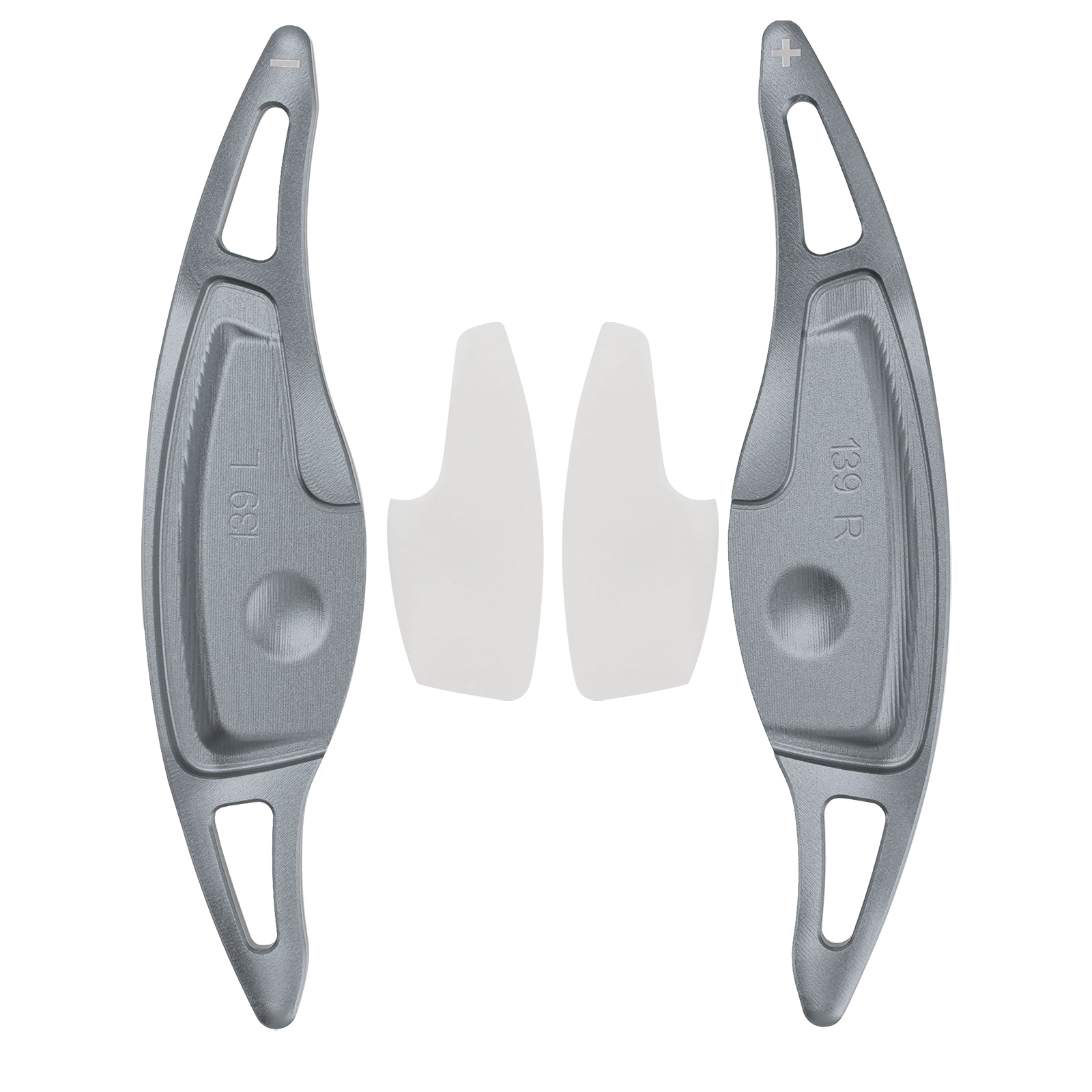 Palettes De Changement De Vitesse Pour Genesis G80 Sport 17-20 Aluminium Gris