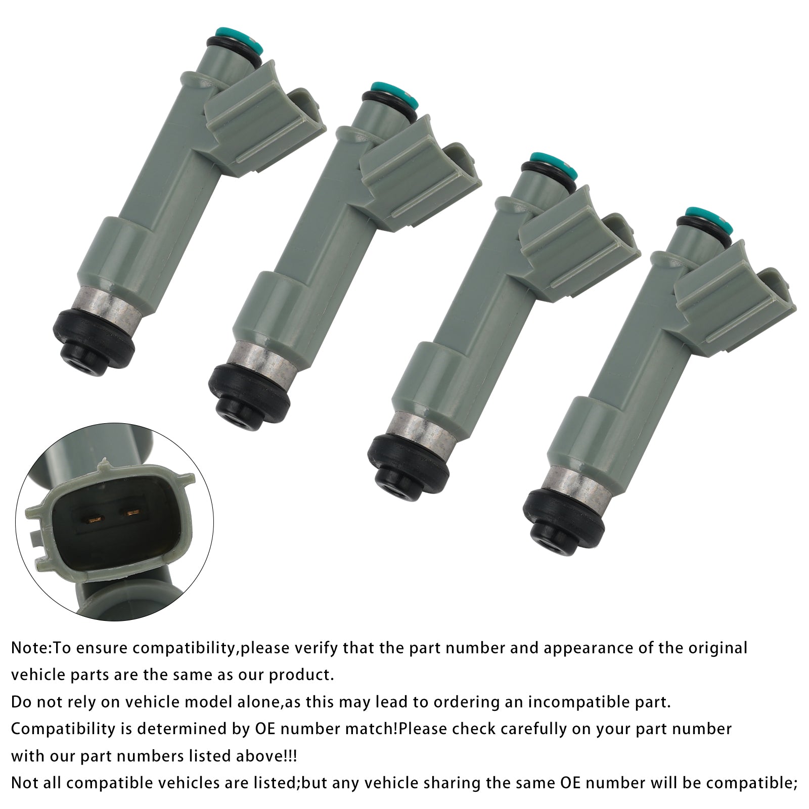 4X Injecteur Carburant Pour Suzuki A-Star 2008-2013 Alto 2010-2014 15710M68K10