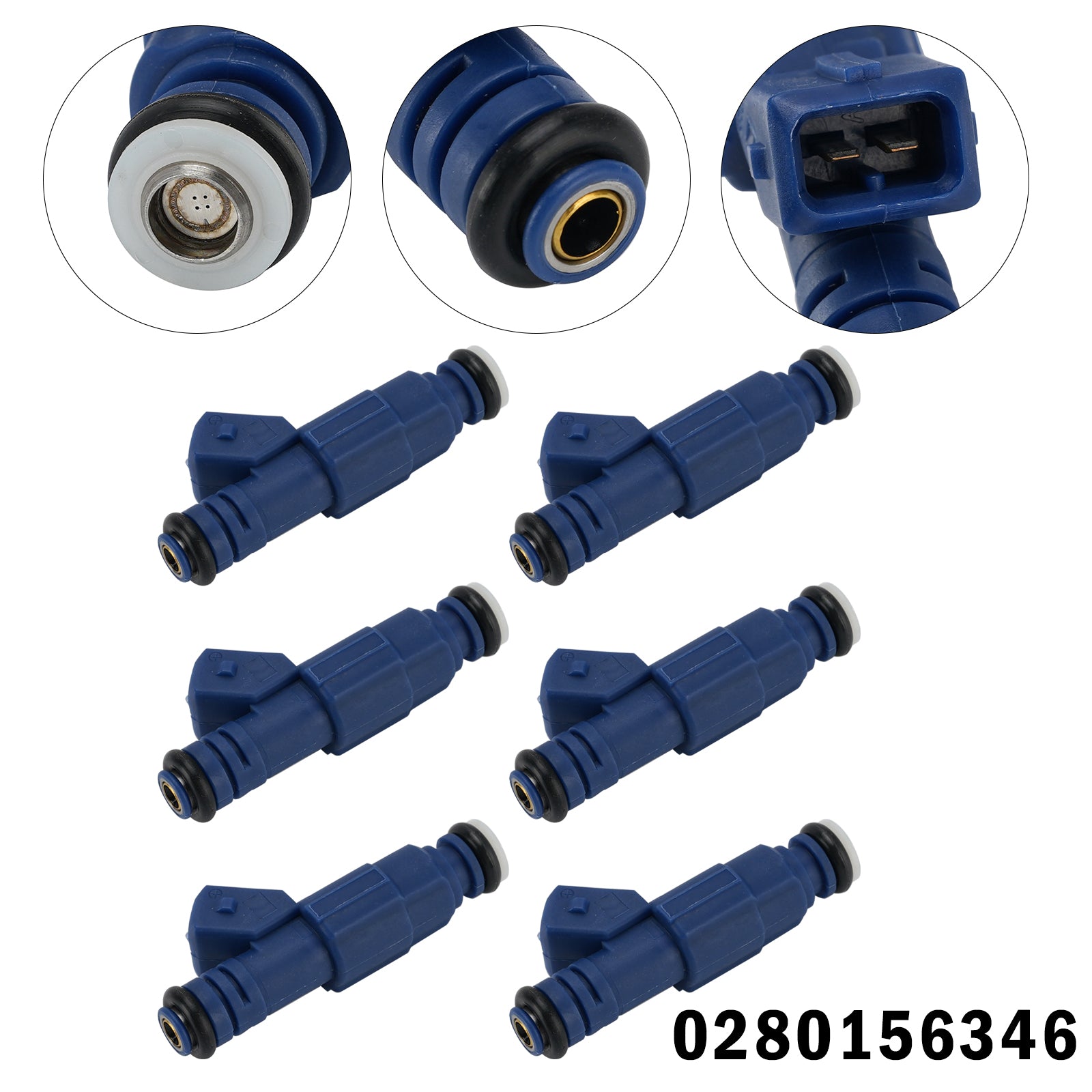6X Injecteur Carburant Pour BMW 3 Series 1990-00 5 Series 1988-1996 0280156346