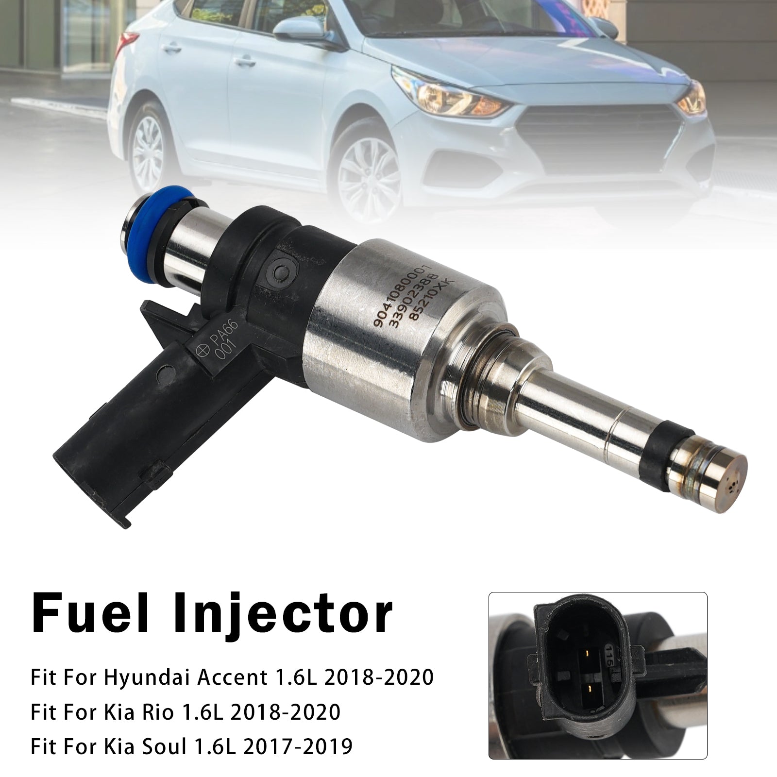 1X Injecteur Carburant Pour Kia Rio 2018-2020 Soul 1.6L 2017-2019 35310-2B150
