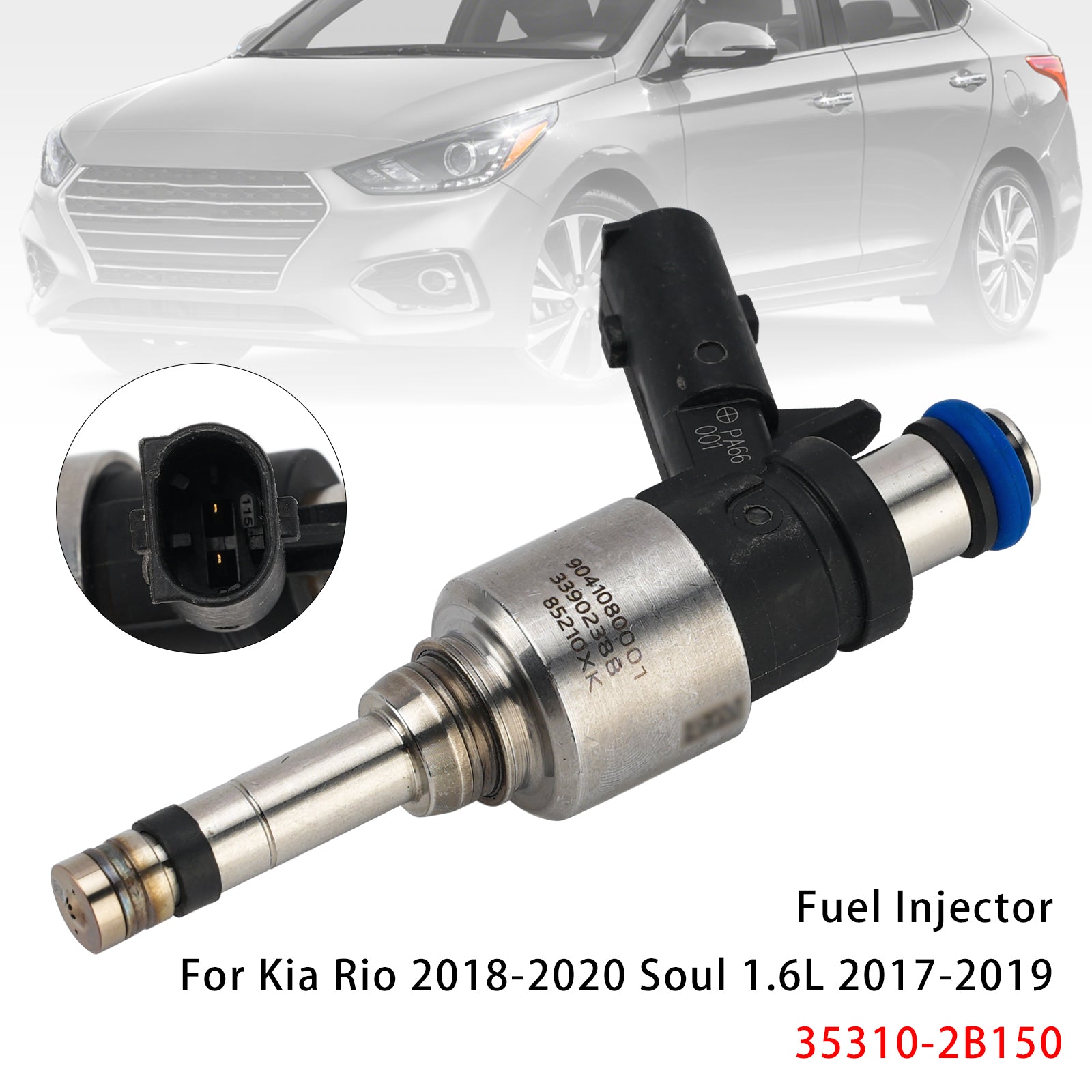 1X Injecteur Carburant Pour Kia Rio 2018-2020 Soul 1.6L 2017-2019 35310-2B150