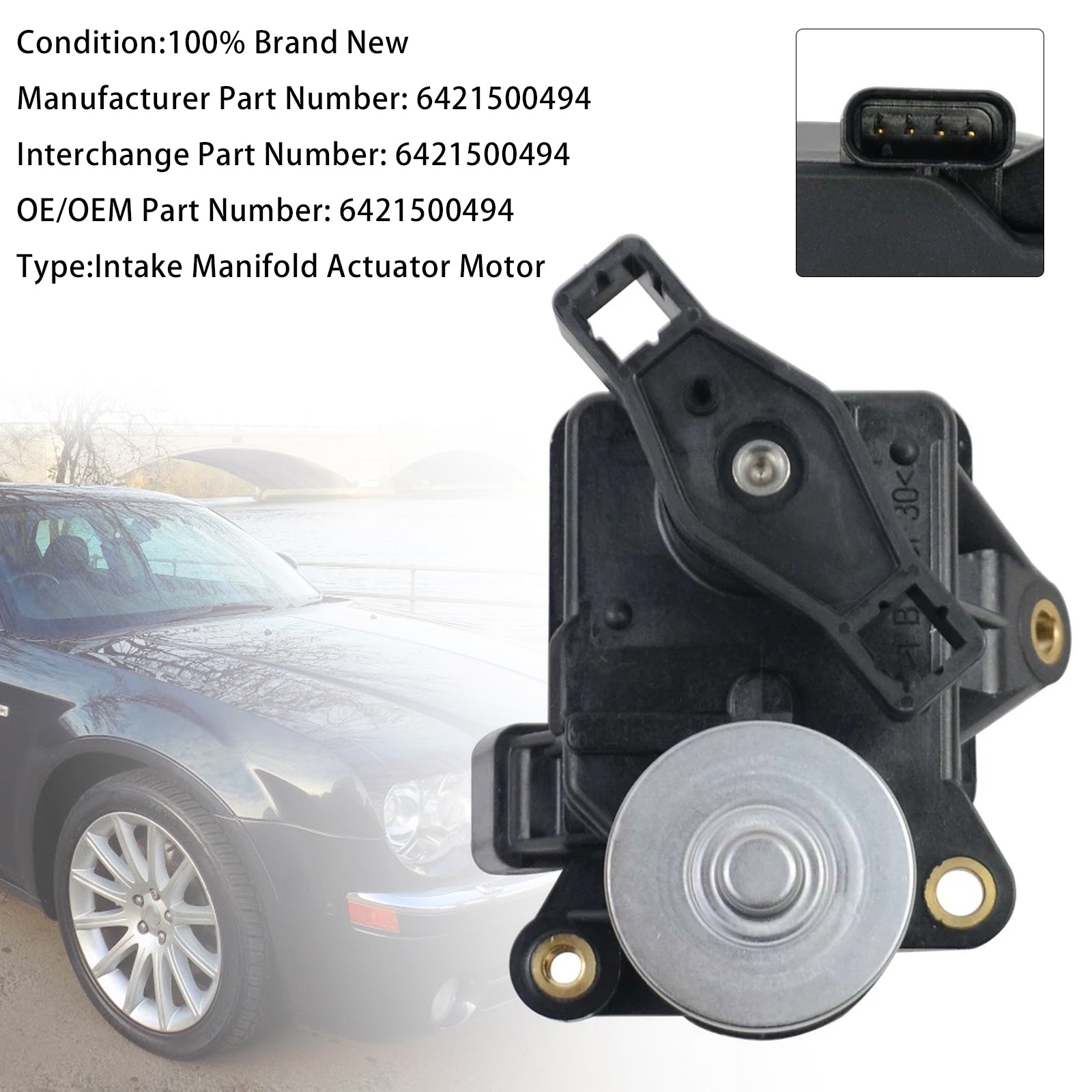 Moteur Actionneur Admission Pour Mercedes-Benz C E S G CLK CLE 6421500494