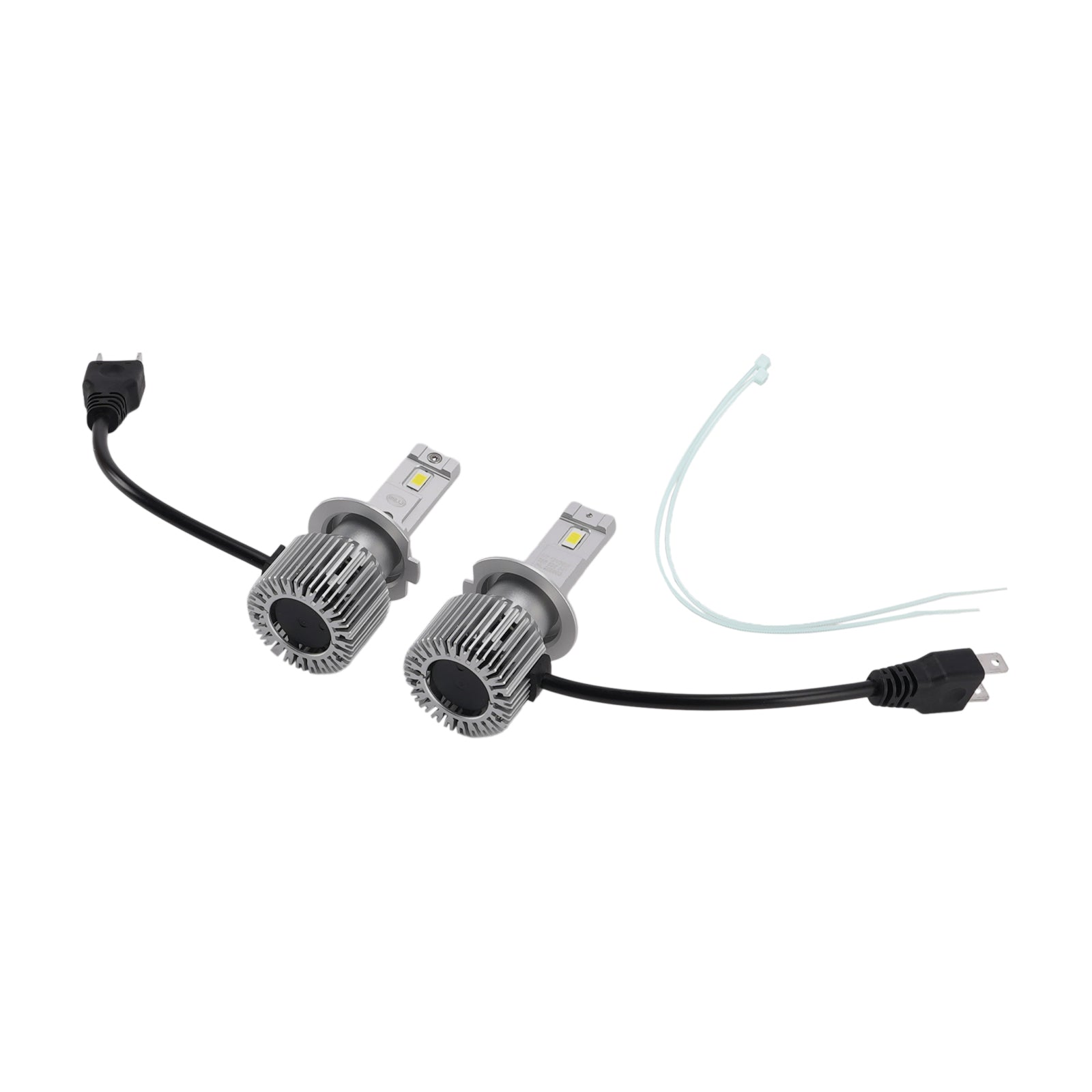 Kit Ampoule LED Phare Feu Route Croisement H7 12V 35W 6500K 2500LM Pour HELLA