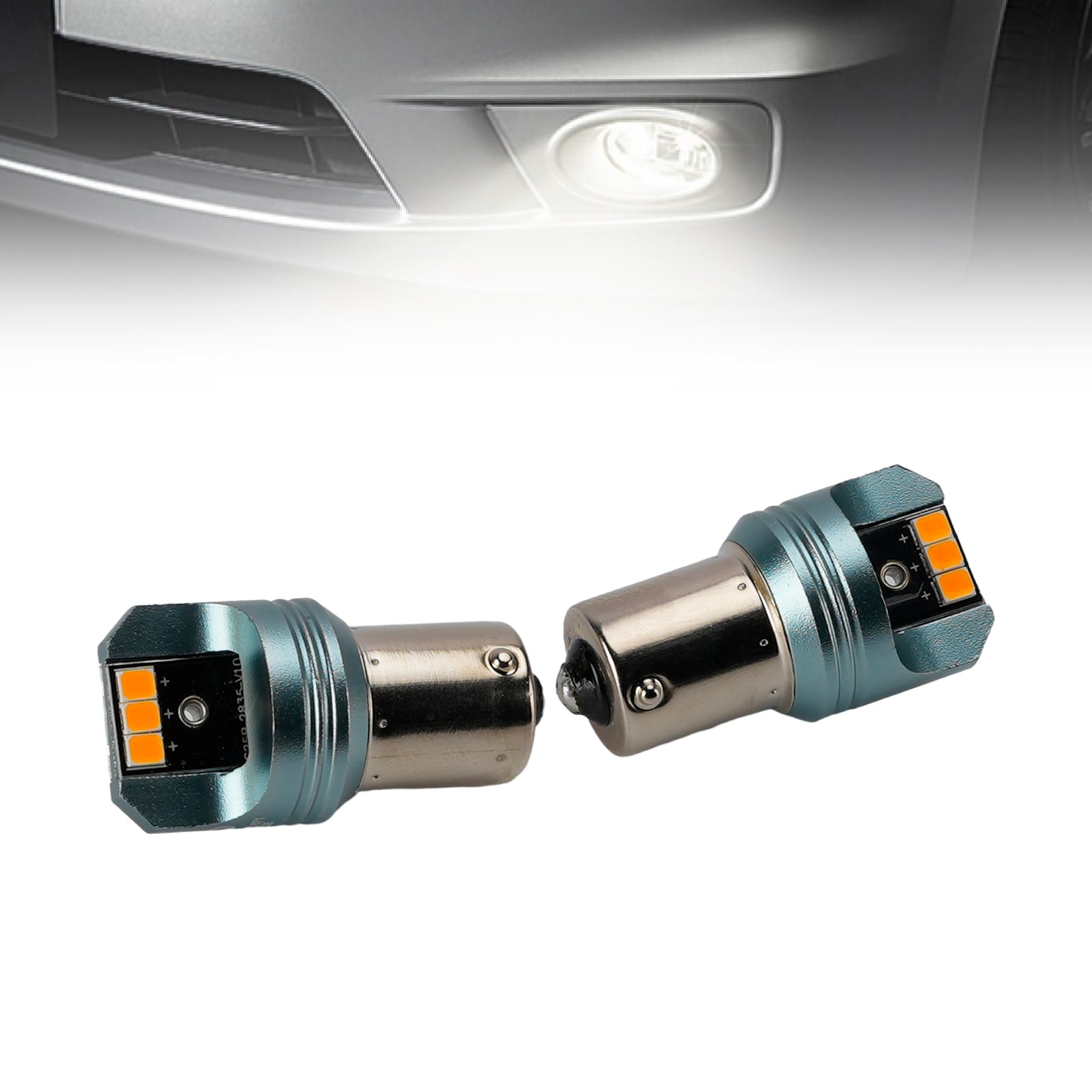 Ampoule Auxiliaire LED Automobile PY21W 12V 3W 1700K Ambre Pour HELLA LEDS25AA3