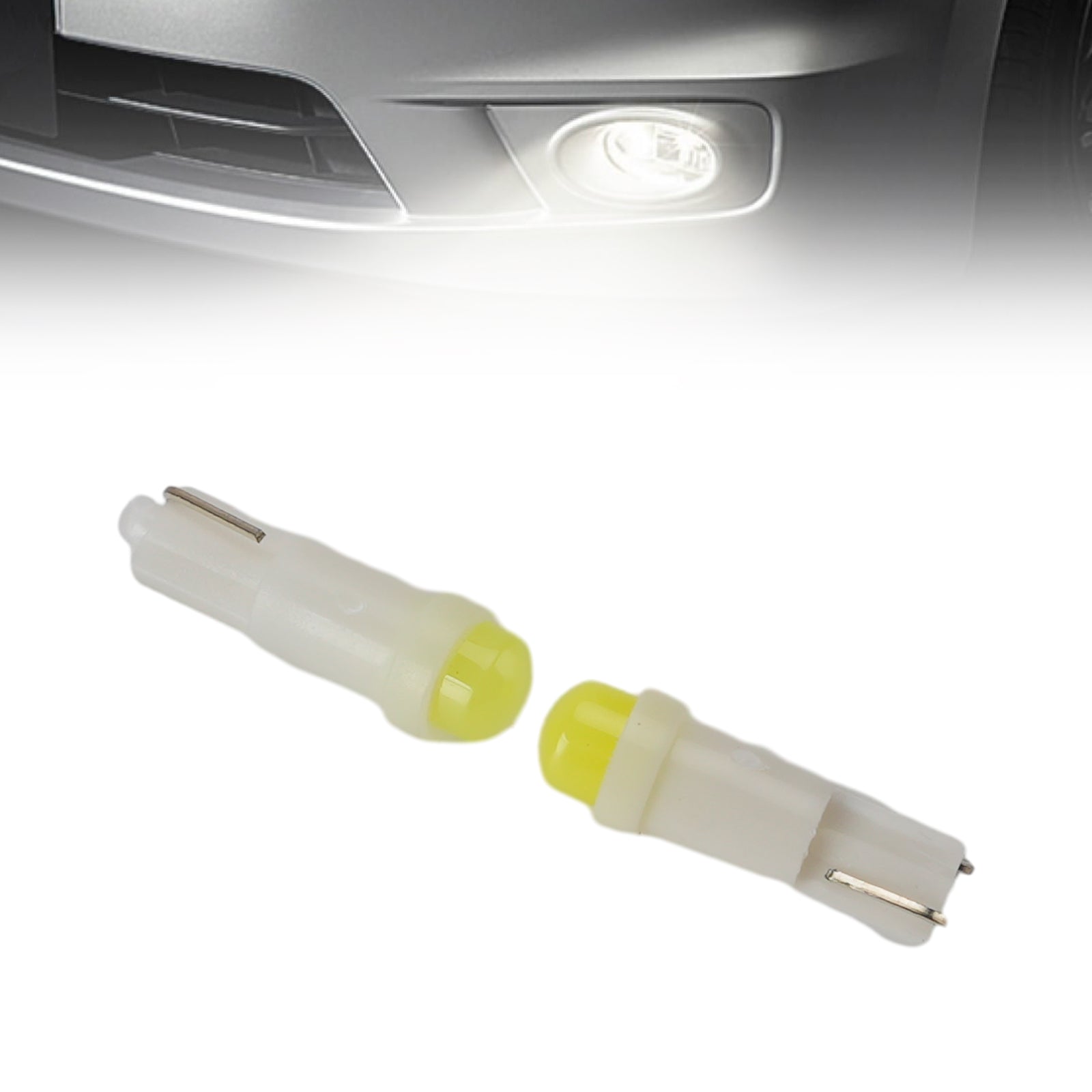 Ampoule Auxiliaire LED Automobile W2.3W 12V 8000K Blanc Pour HELLA LEDT5CWA1