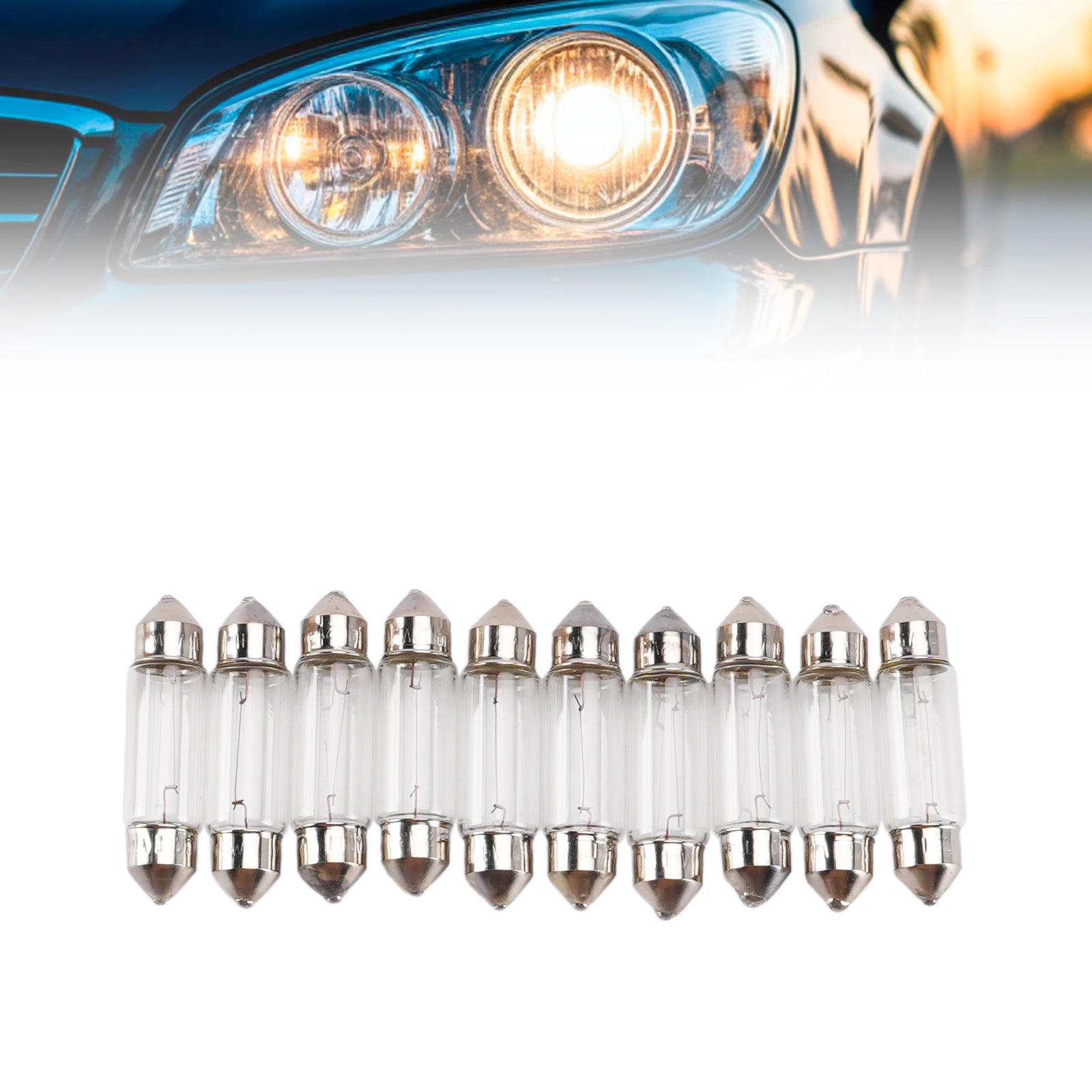 Ampoule Auxiliaire Halogène Automobile C5W 12V 5W Festoon Pour HELLA 002 092-121