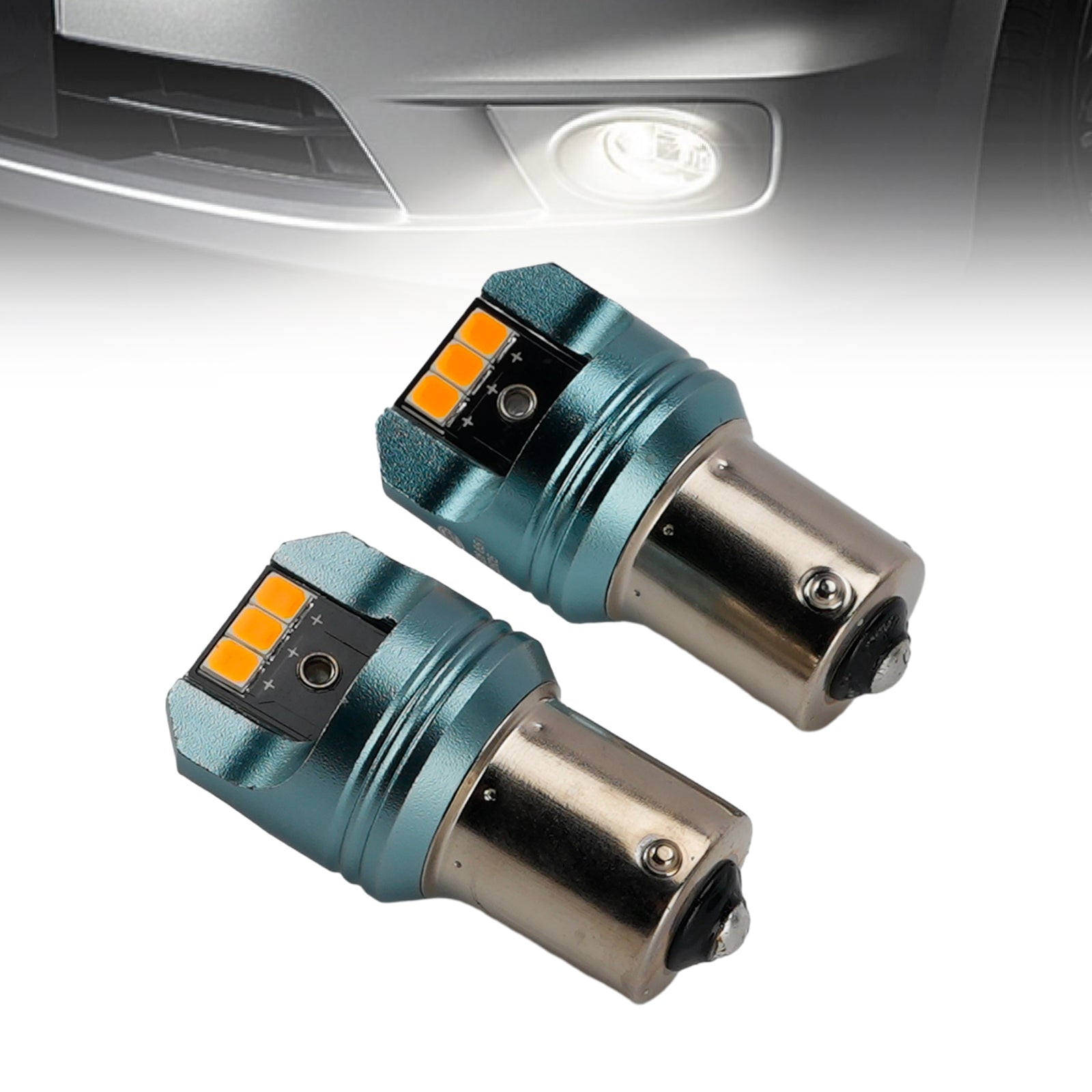 Ampoule Auxiliaire LED Automobile P21W 12V 3W 1700K Ambre Pour HELLA LEDS25AA2