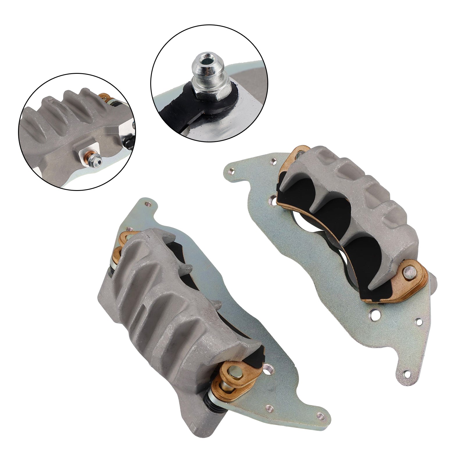 Ensemble Étrier Frein Avant Gauche 1912473 Pour Polaris Rzr Pro Xp 2020-2022