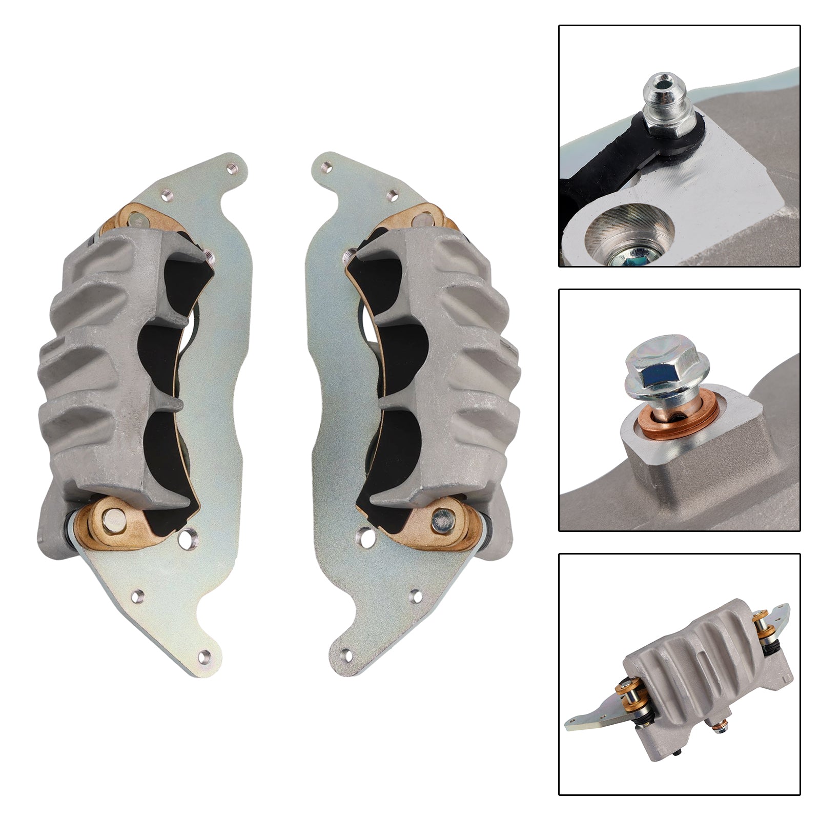 Ensemble Étrier Frein Avant Gauche 1912473 Pour Polaris Rzr Pro Xp 2020-2022