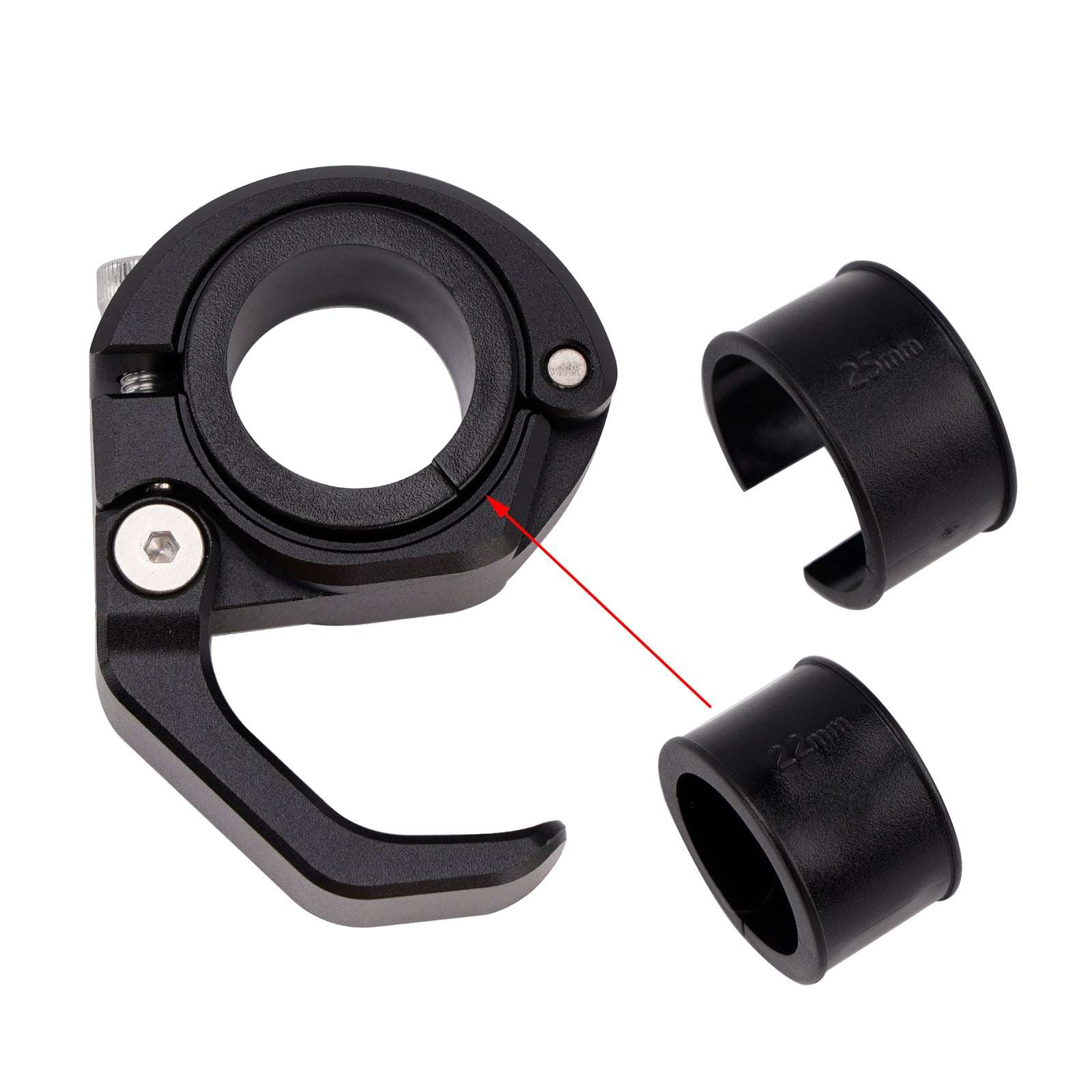 Accessoires De Suspension De Crochet De Casque 22-25Mm Universel Pour Moto Utv
