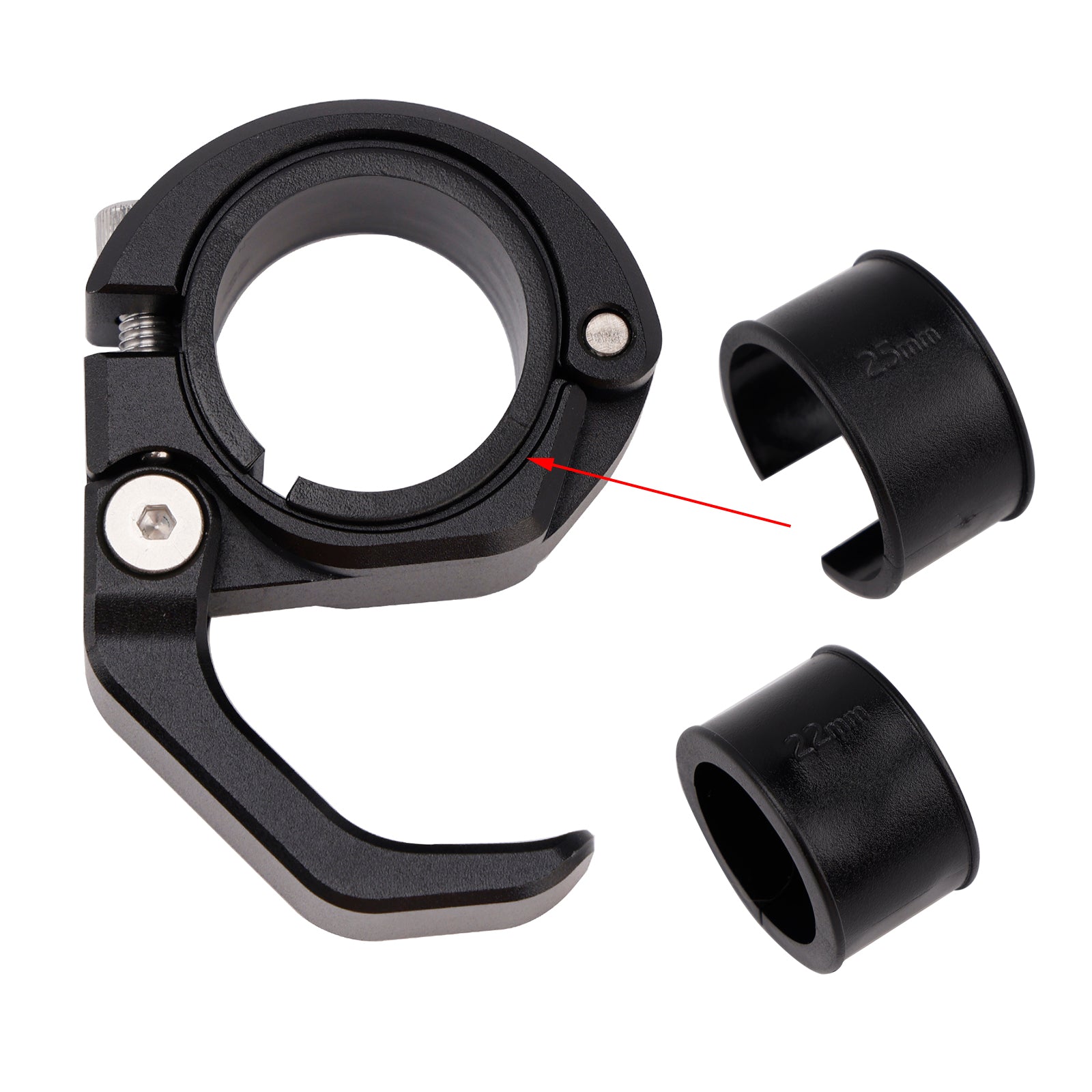 Accessoires De Suspension De Crochet De Casque 22-25Mm Universel Pour Moto Utv