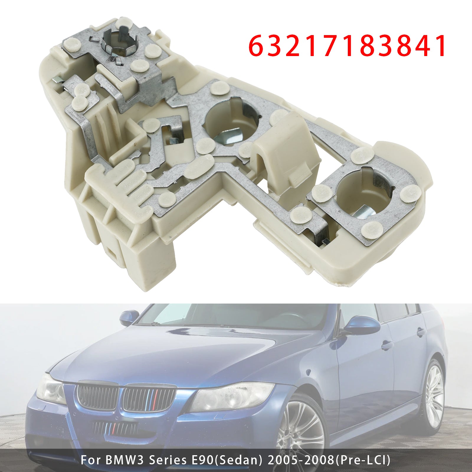 Arrière Gauche Support D'Ampoule Socket Pour BMW 3 E90 (Sedan) 05-2008 (PRE-LCI)