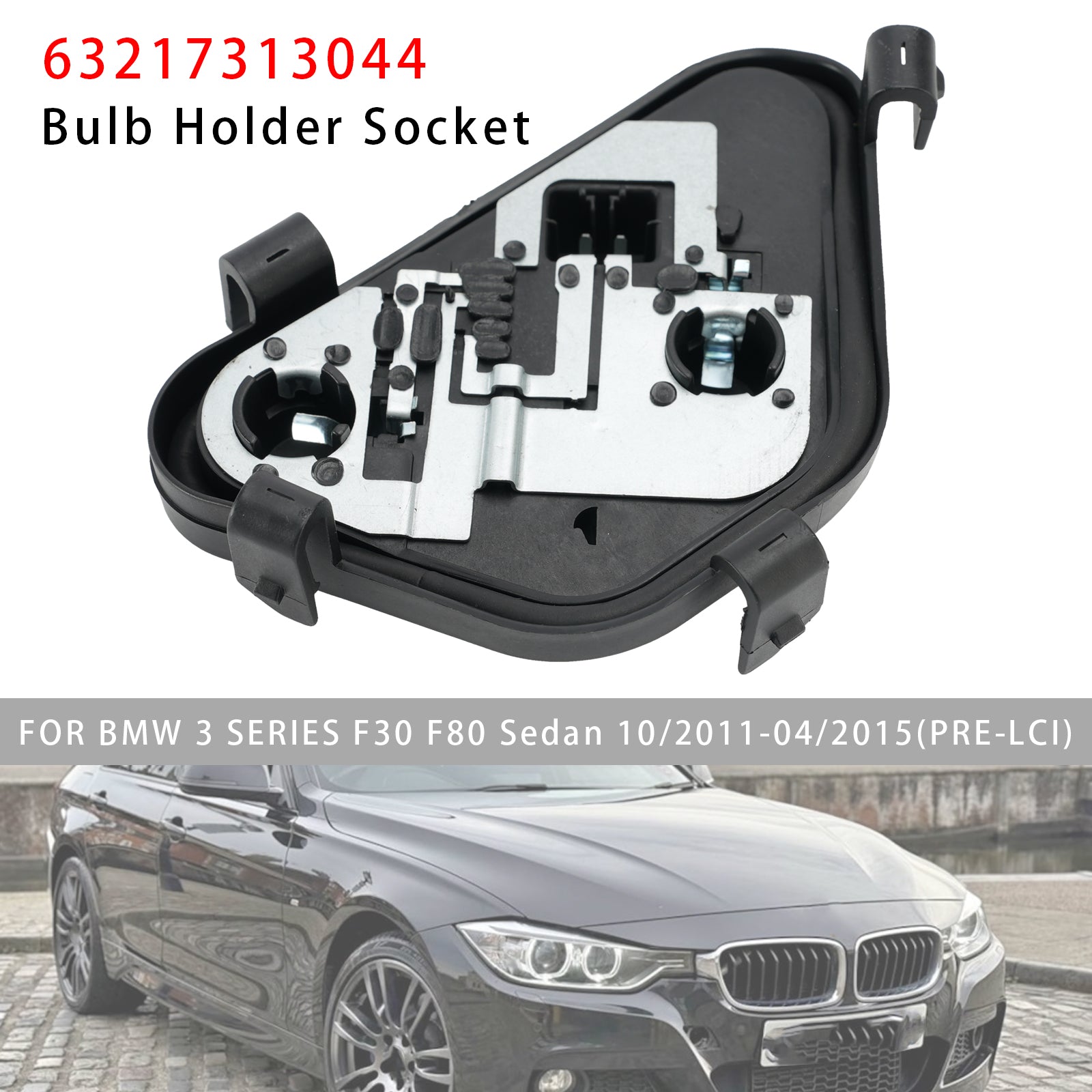 Arrière Droit Support D'ampoule Socket Pour BMW 3 F30 F80 Sedan 11-2015(PRE-LCI)