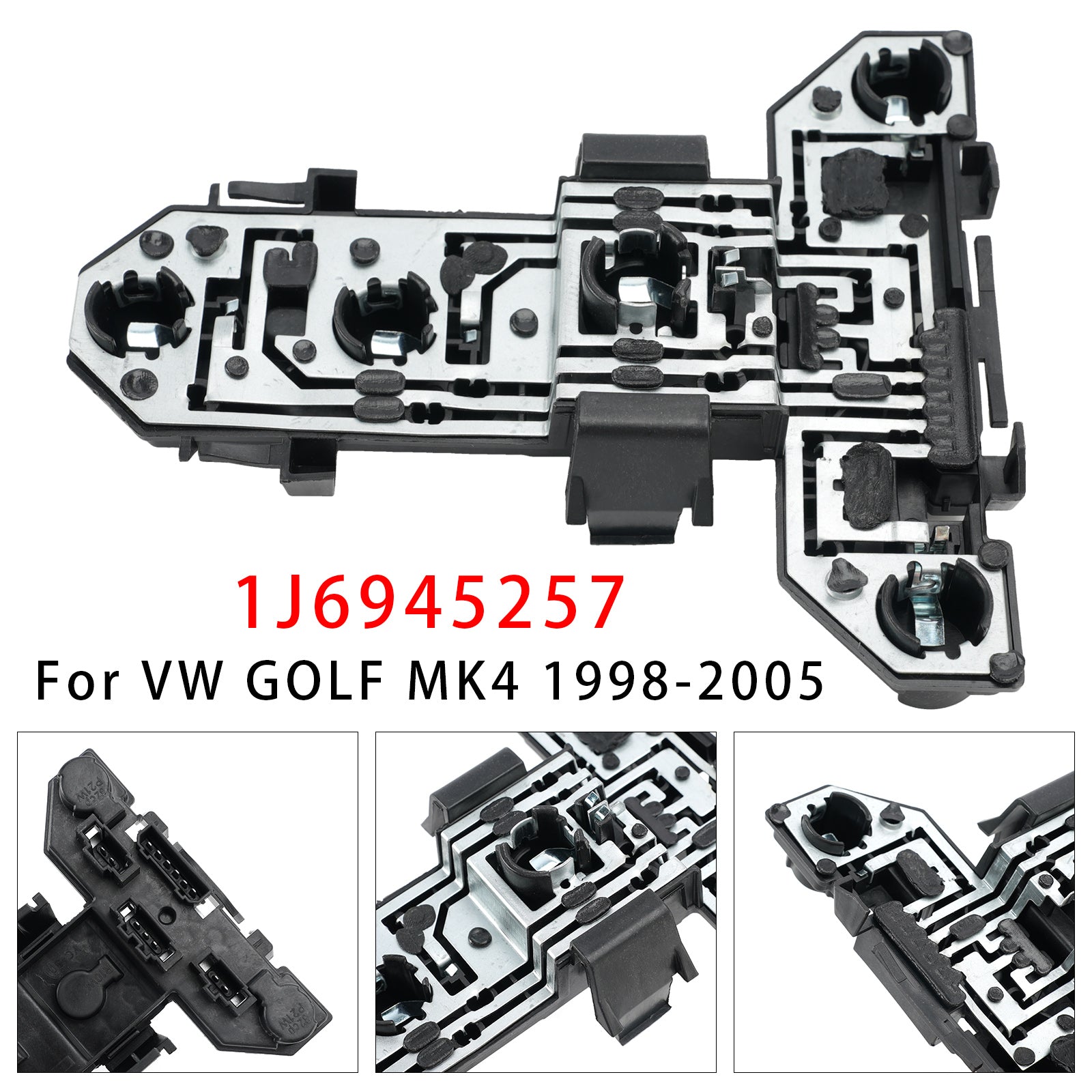 Plateau Support Ampoule Feu Arrière 1J6945257 Pour Vw Golf Mk4 1998-2005