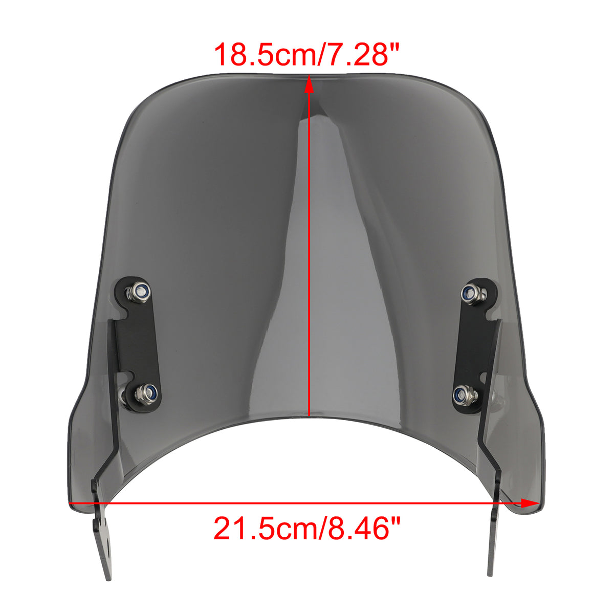 Protecteur Saute-Vent pour KAWASAKI W230 / MEGURO S1 2025-2026 Gris