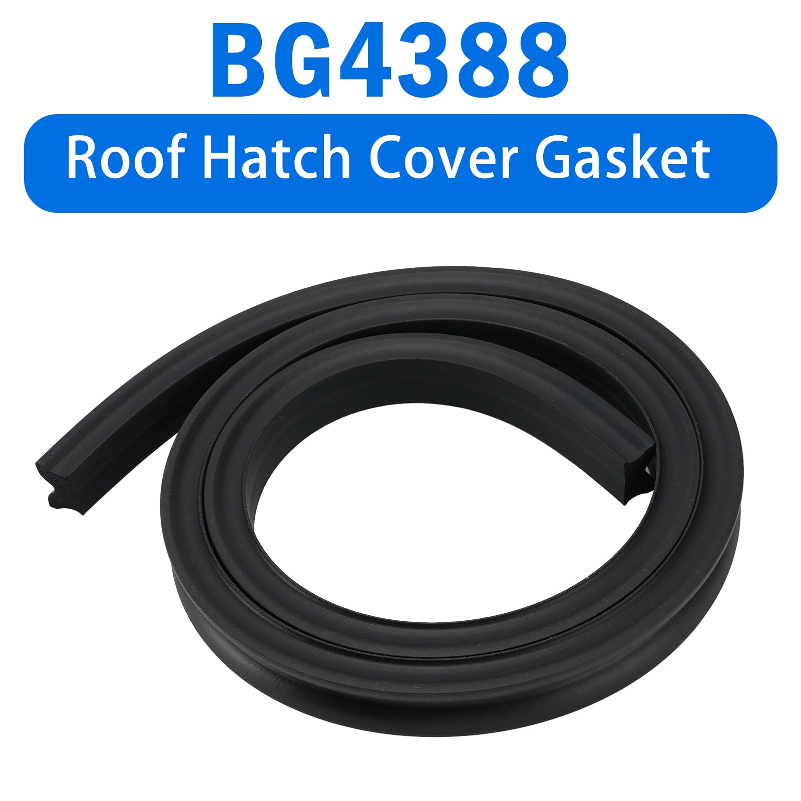 Joint Couvercle trappe toit BG4388 Longueur 1.15m pour Dometic Micro Heki