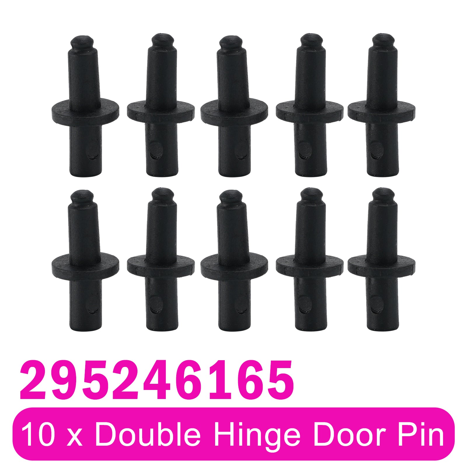 10 x Goupille porte double charnière pour Dometic Série RM10 Portes 295246165