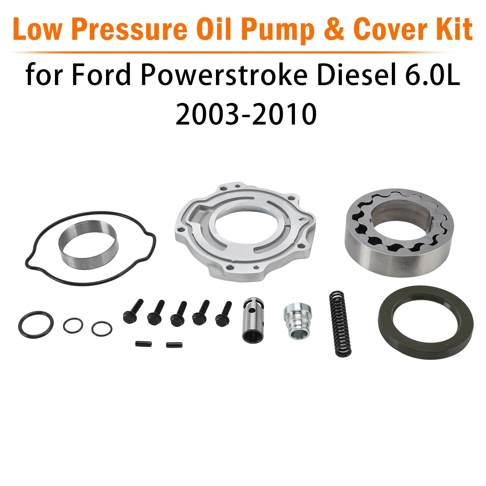 Kit pompe à huile basse pression & couvercle pour Ford Diesel 6.0L 2003-2010