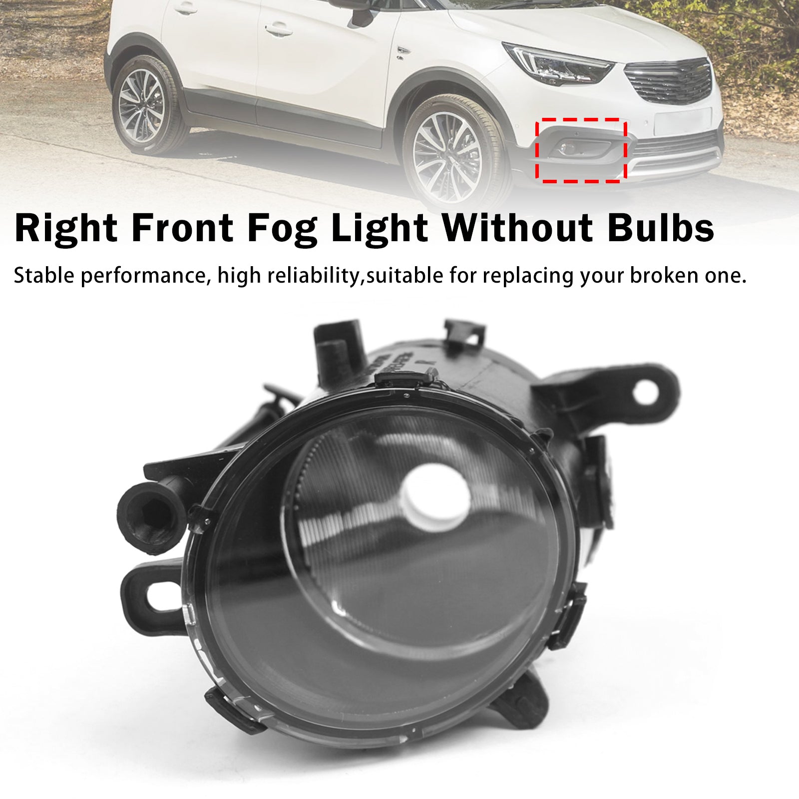 Feu Antibrouillard Avant Droit Pour Vauxhall Insignia Astra 2011-2020 22865974