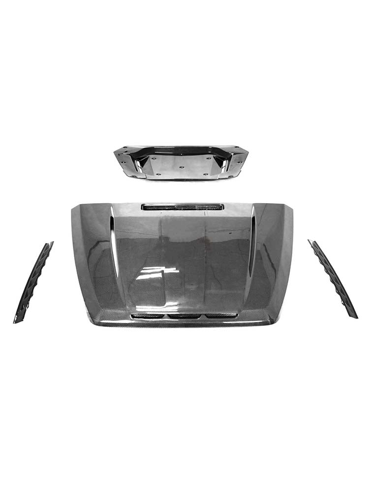 Carbon Fiber Shark Style Front Hood Panel Pour Mercedes G-Class W464 W465 2019+
