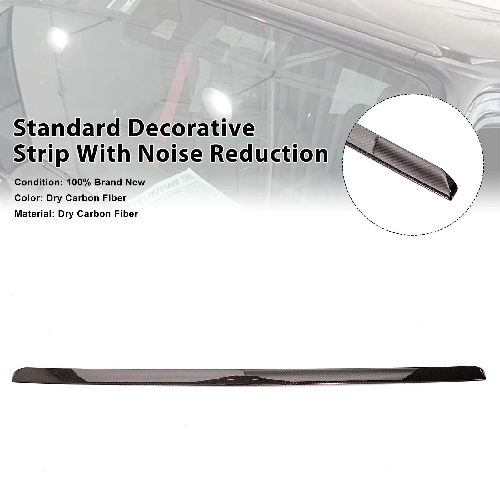 25 style Standard Decorative Strip With Noise Reduction Pour G Class Dry Carbon