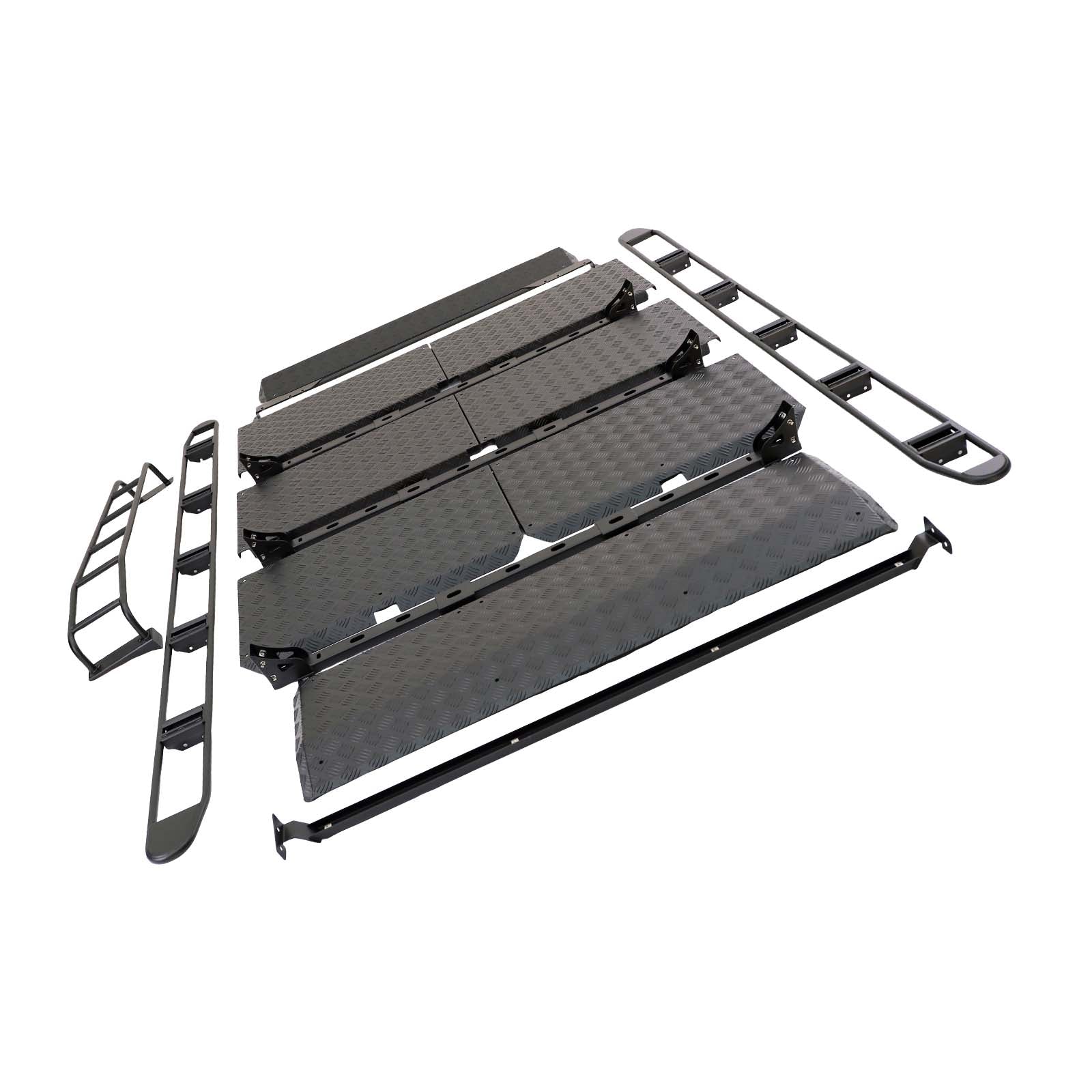 Roof Rack Rail Cross Bar Luggage Pour Benz G Class W463A W464 With Ladder